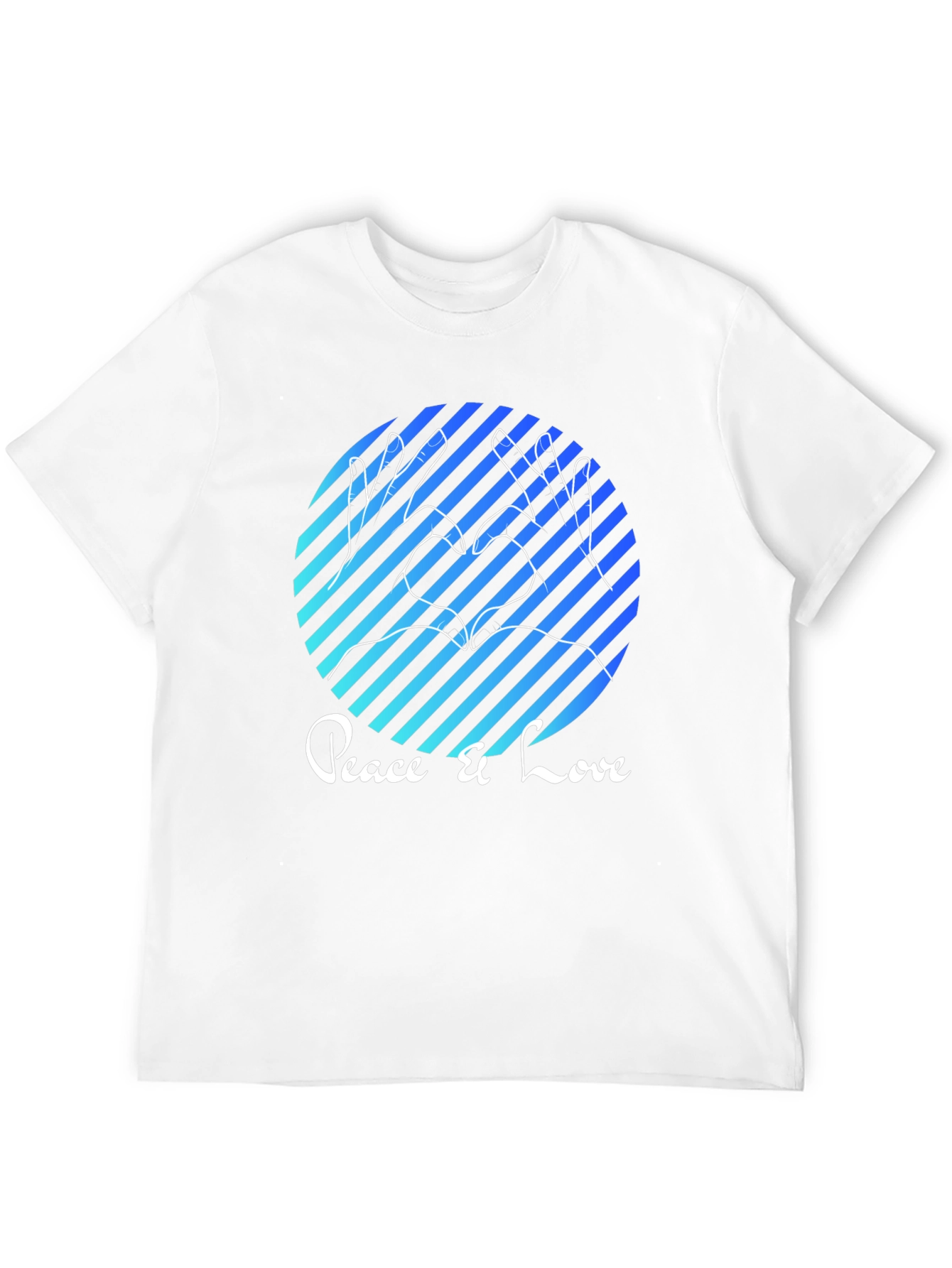 Peace & Love Graphic Tee - Stylish Comfort