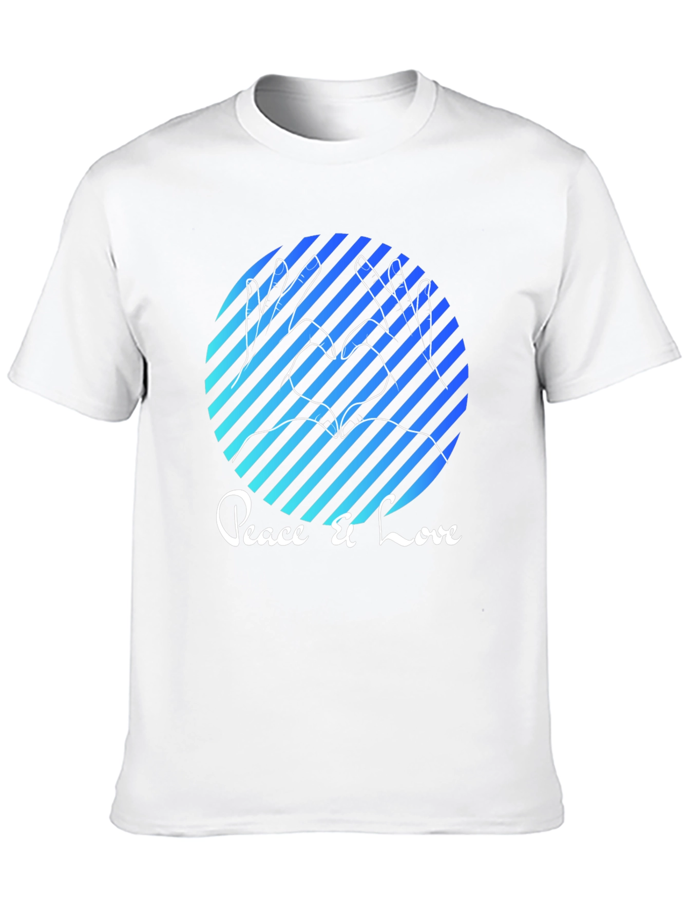 Peace & Love Graphic Tee - Stylish Comfort