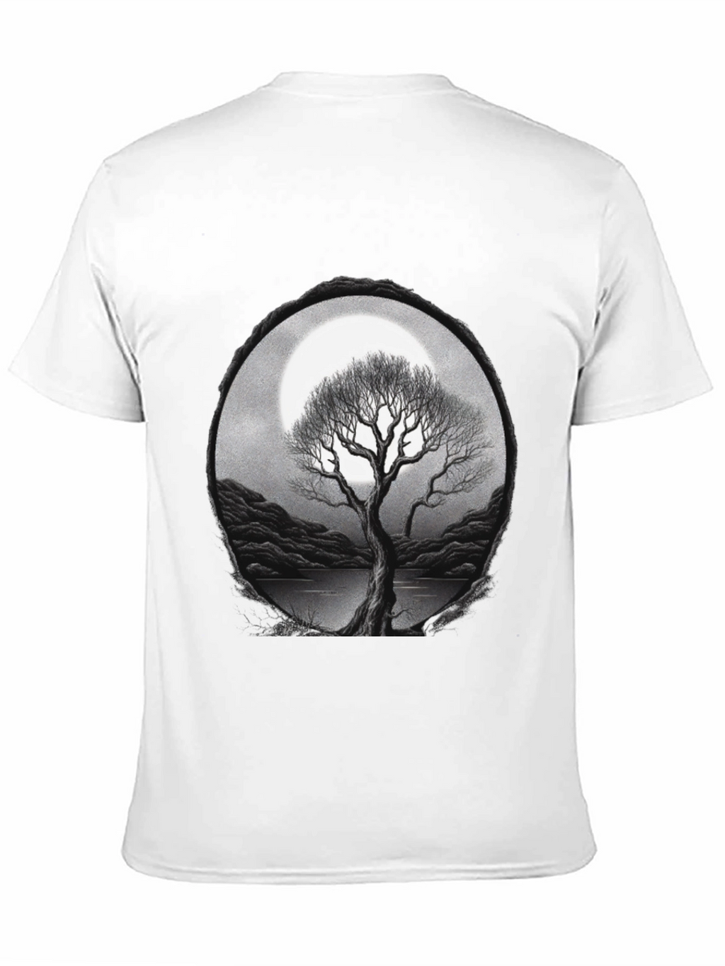 Moonlit Tree Graphic Tee - Unisex