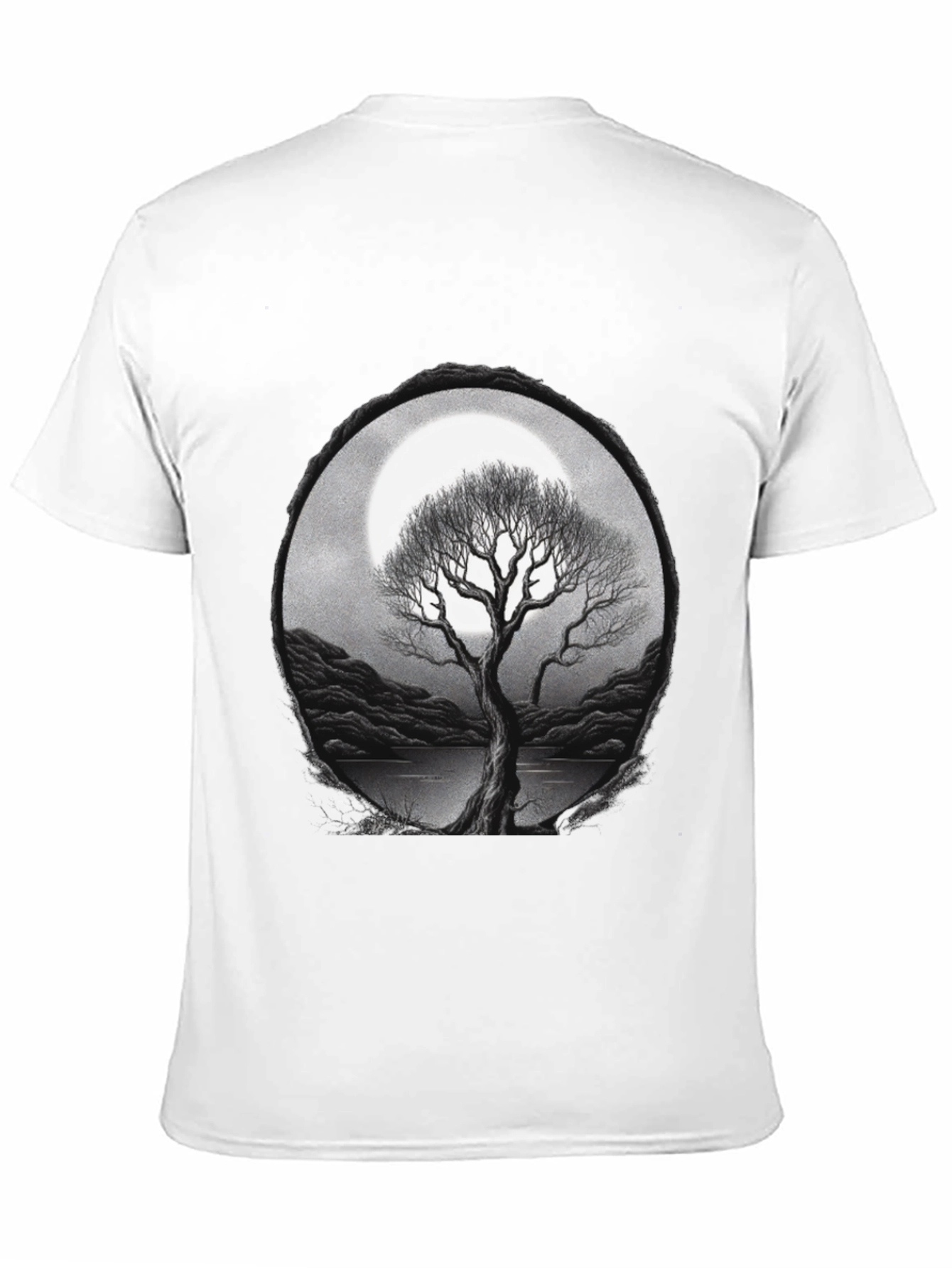 Moonlit Tree Graphic Tee - Unisex