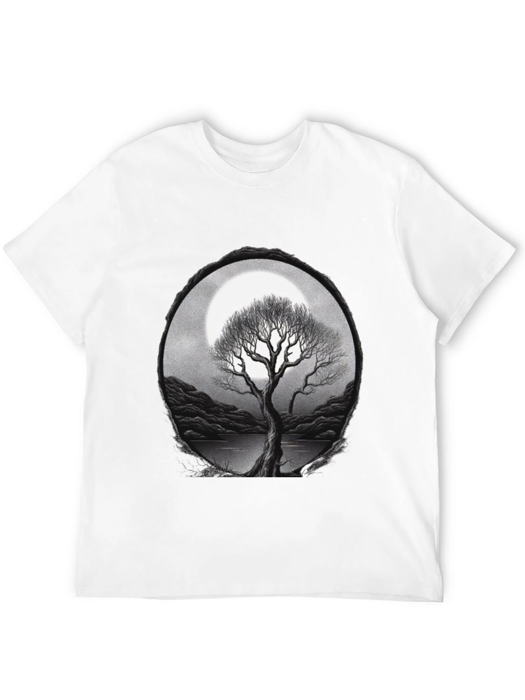Moonlit Tree Graphic Tee - Unisex