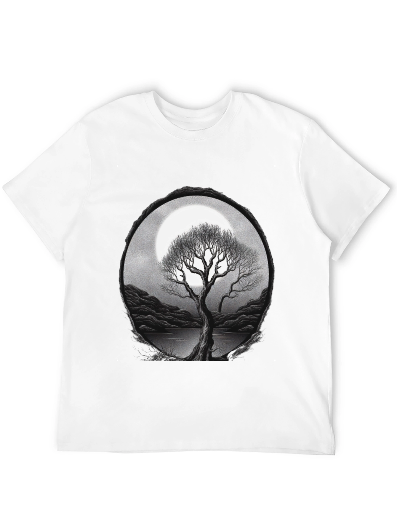 Moonlit Tree Graphic Tee - Unisex