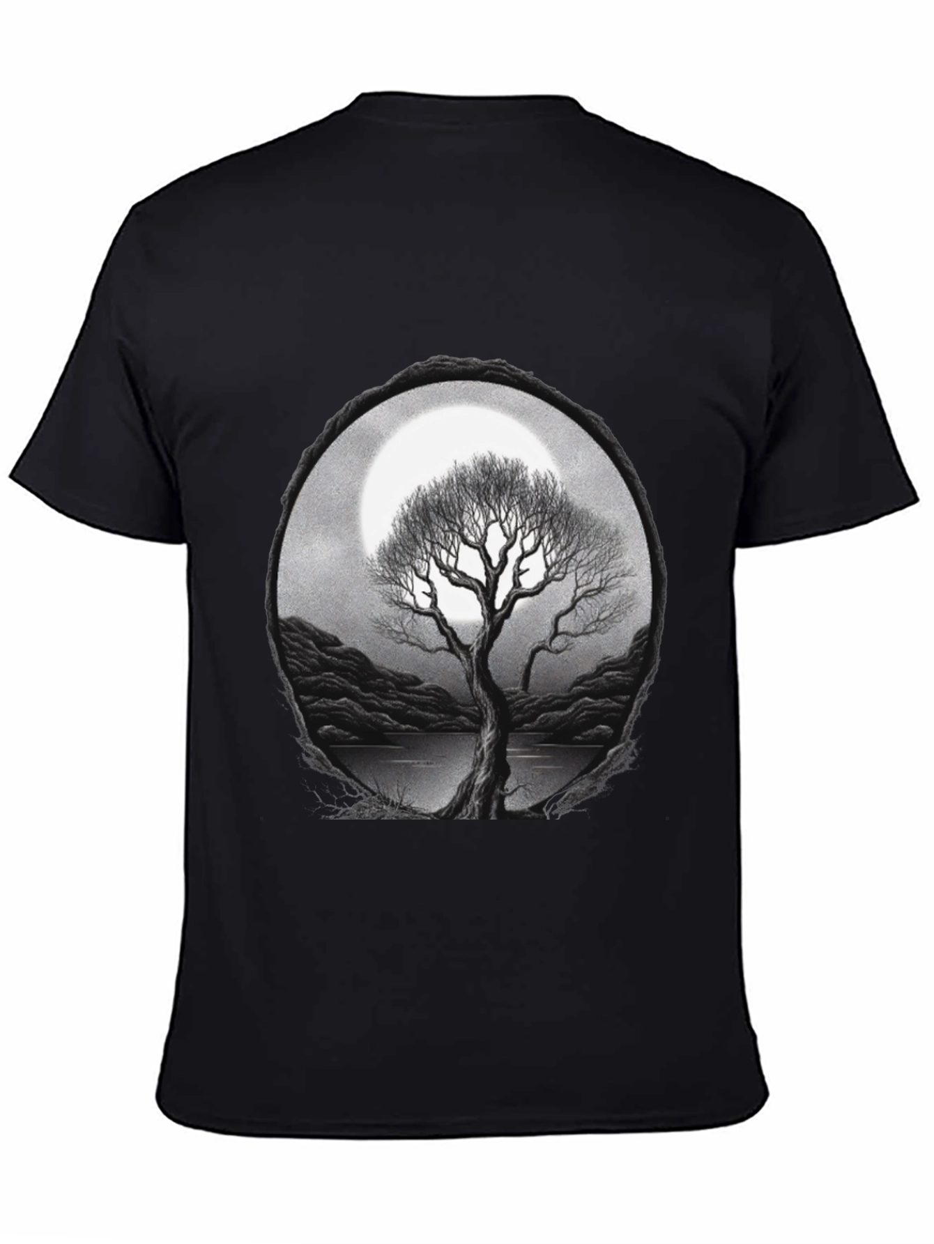 Moonlit Tree Graphic Tee - Unisex