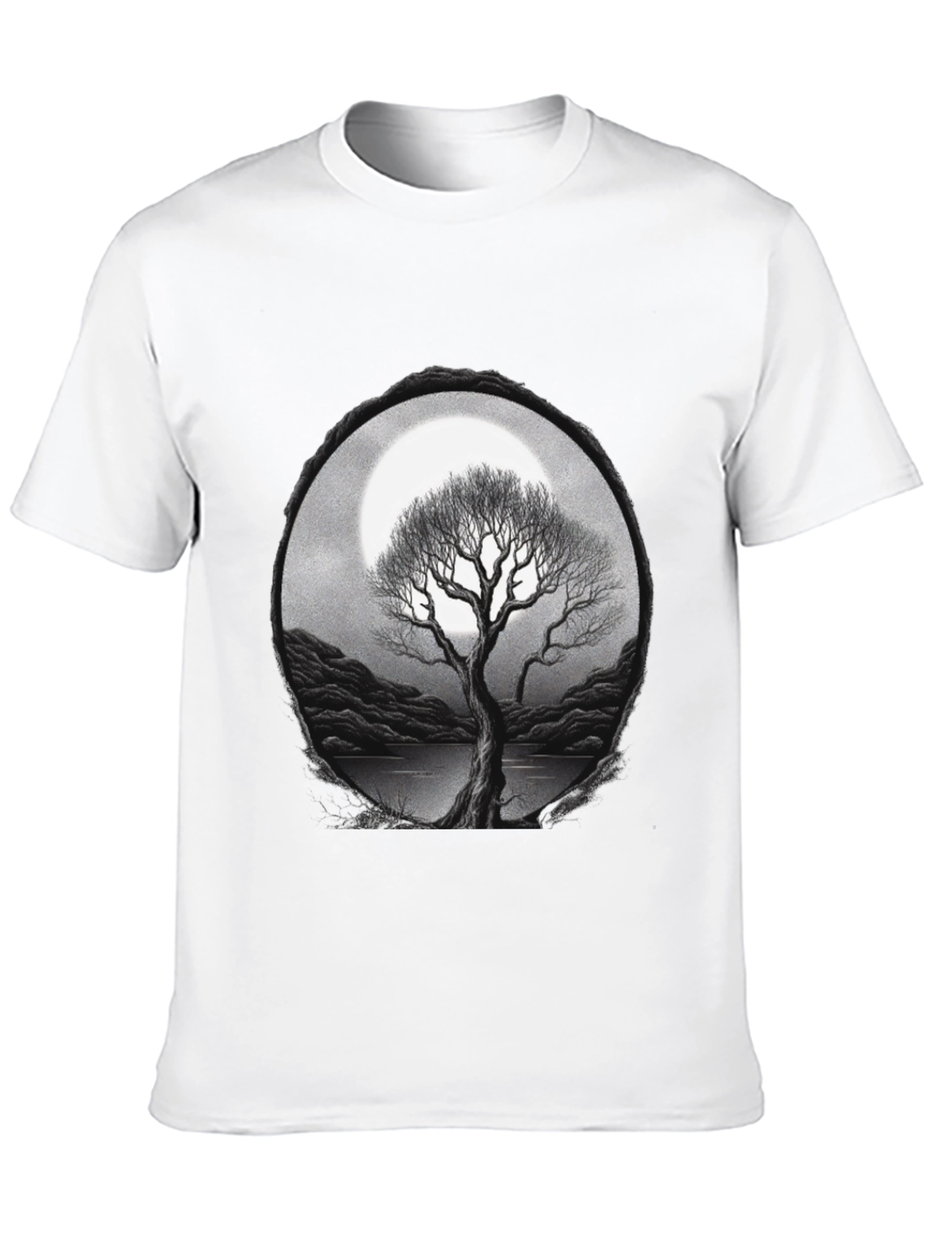 Moonlit Tree Graphic Tee - Unisex