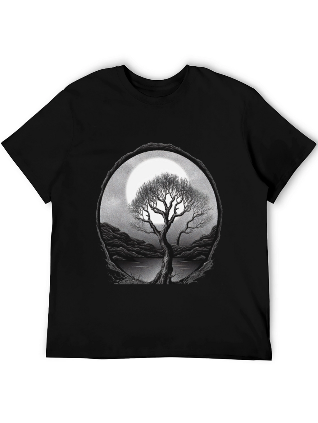 Moonlit Tree Graphic Tee - Unisex