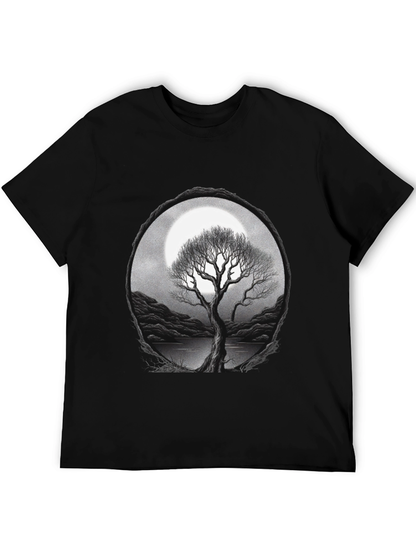 Moonlit Tree Graphic Tee - Unisex