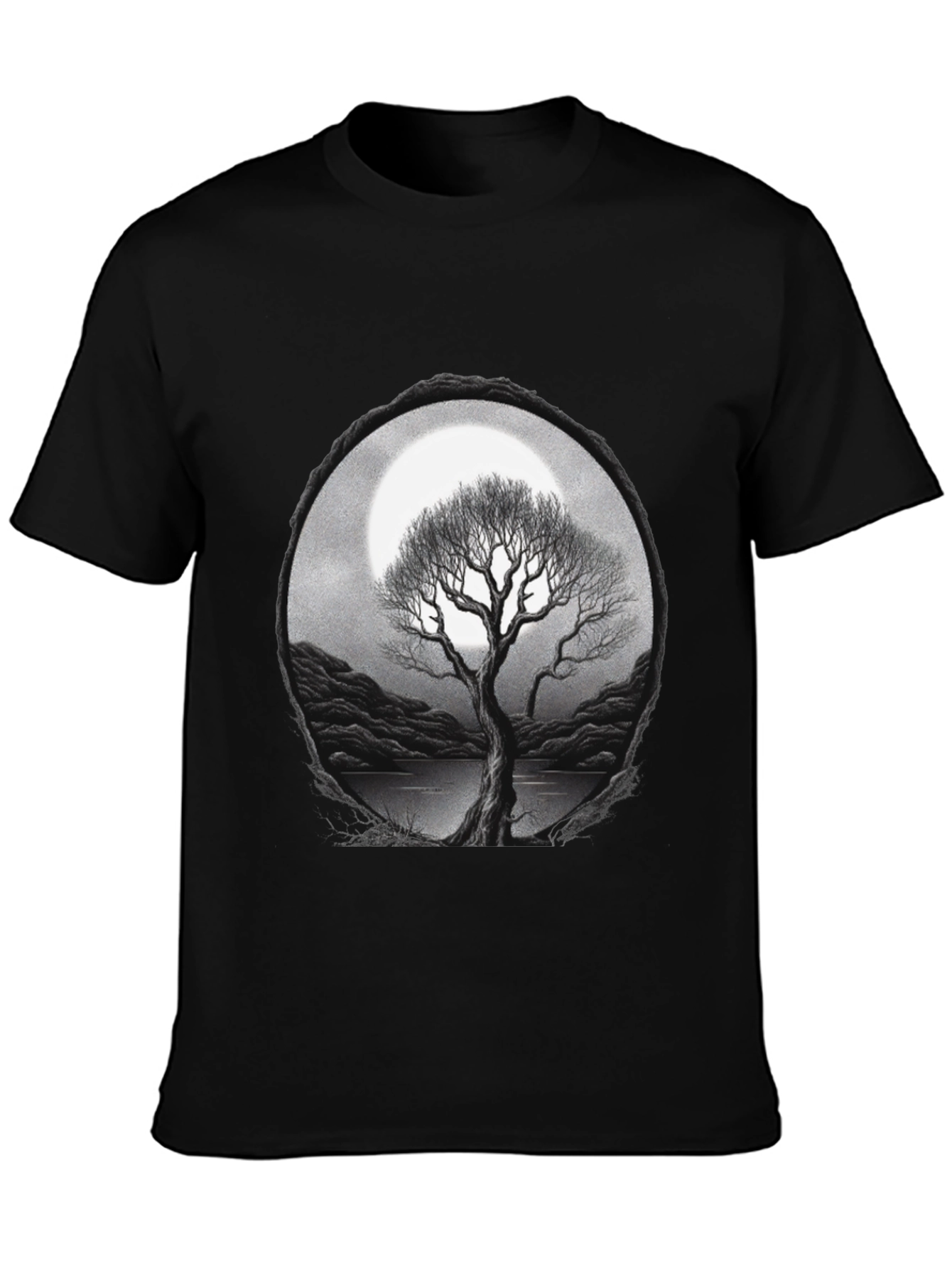 Moonlit Tree Graphic Tee - Unisex