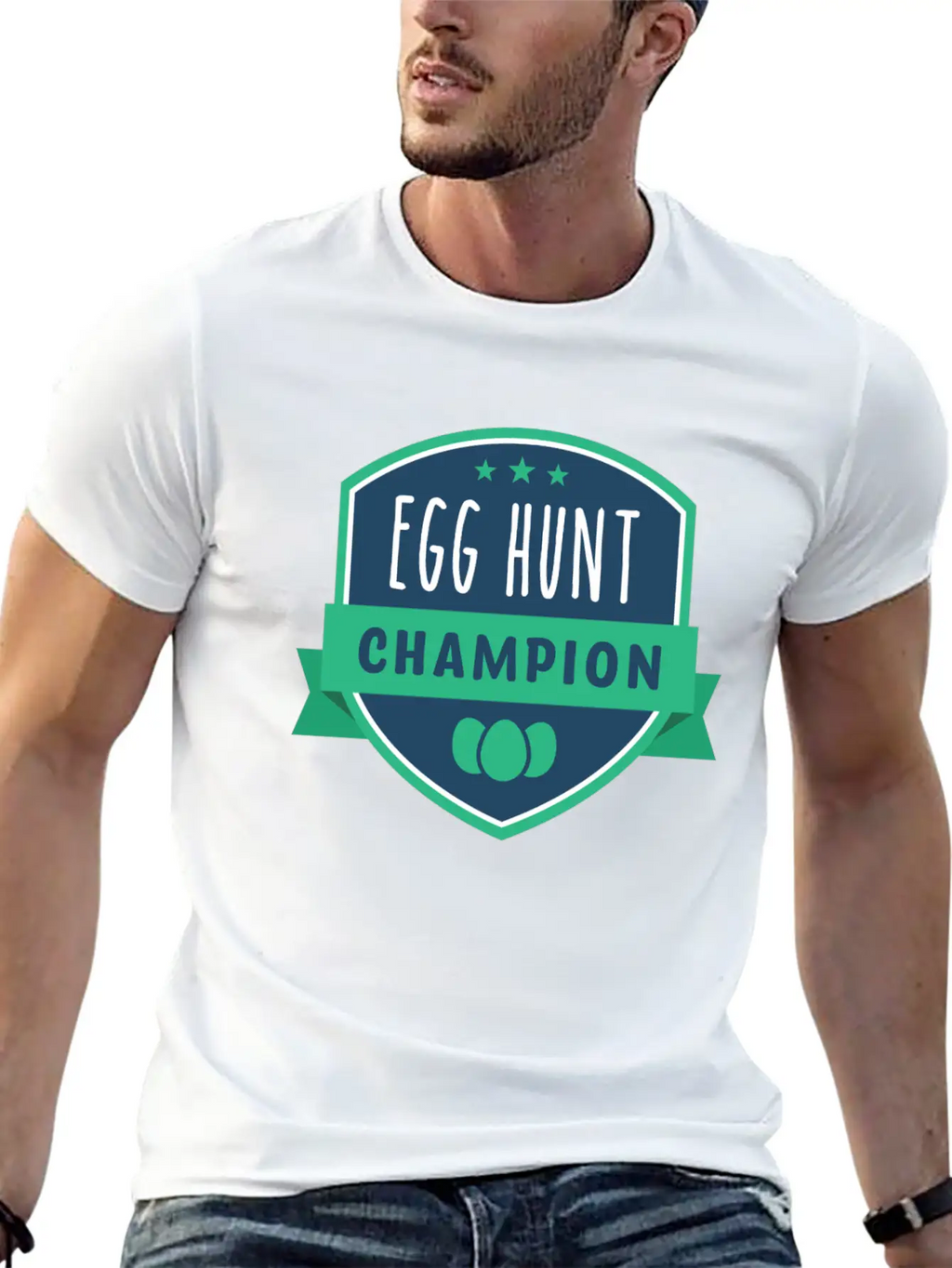Egg Hunt Competition Unisex Casual T-Shirt – Clean Design For Daily Comfort