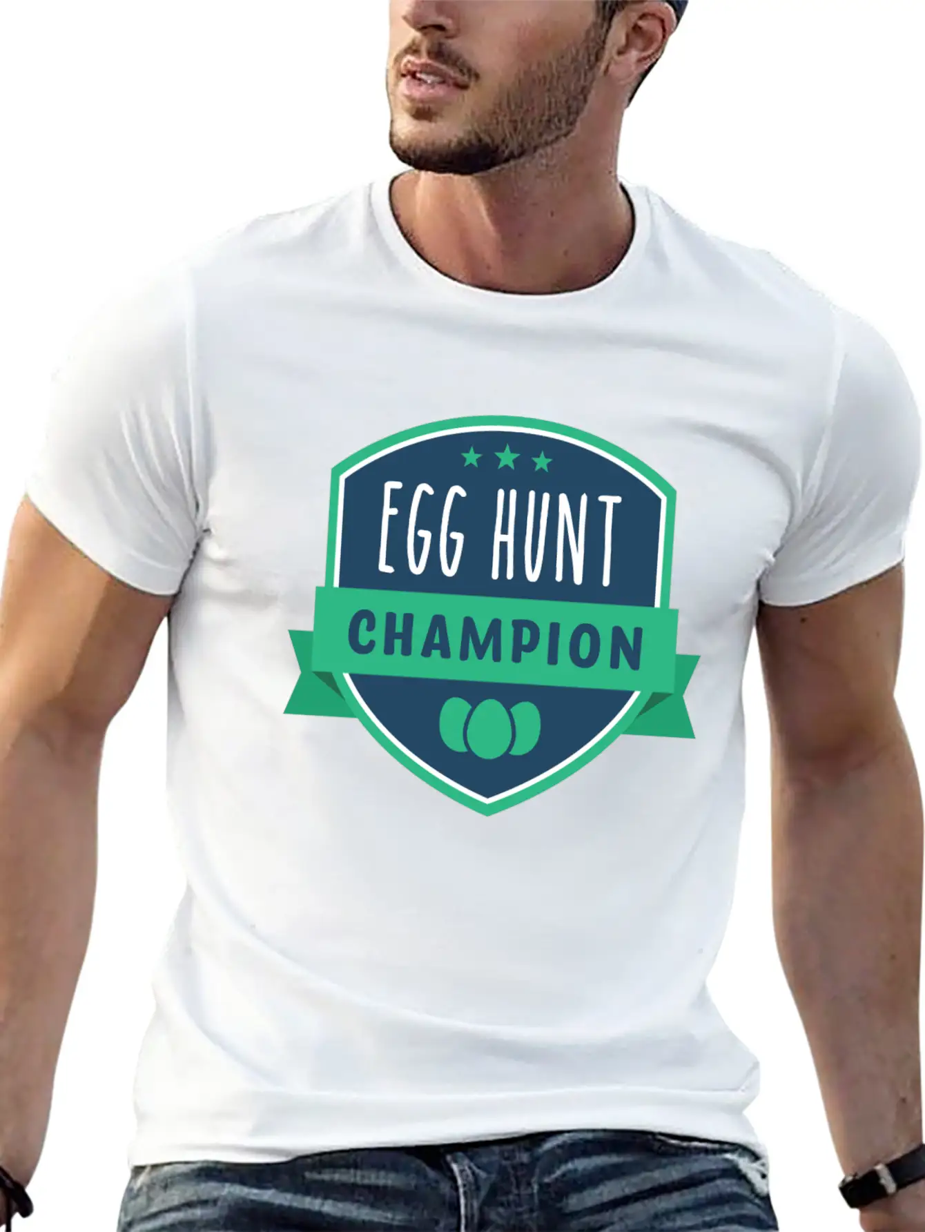 Egg Hunt Competition Unisex Casual T-Shirt – Clean Design For Daily Comfort