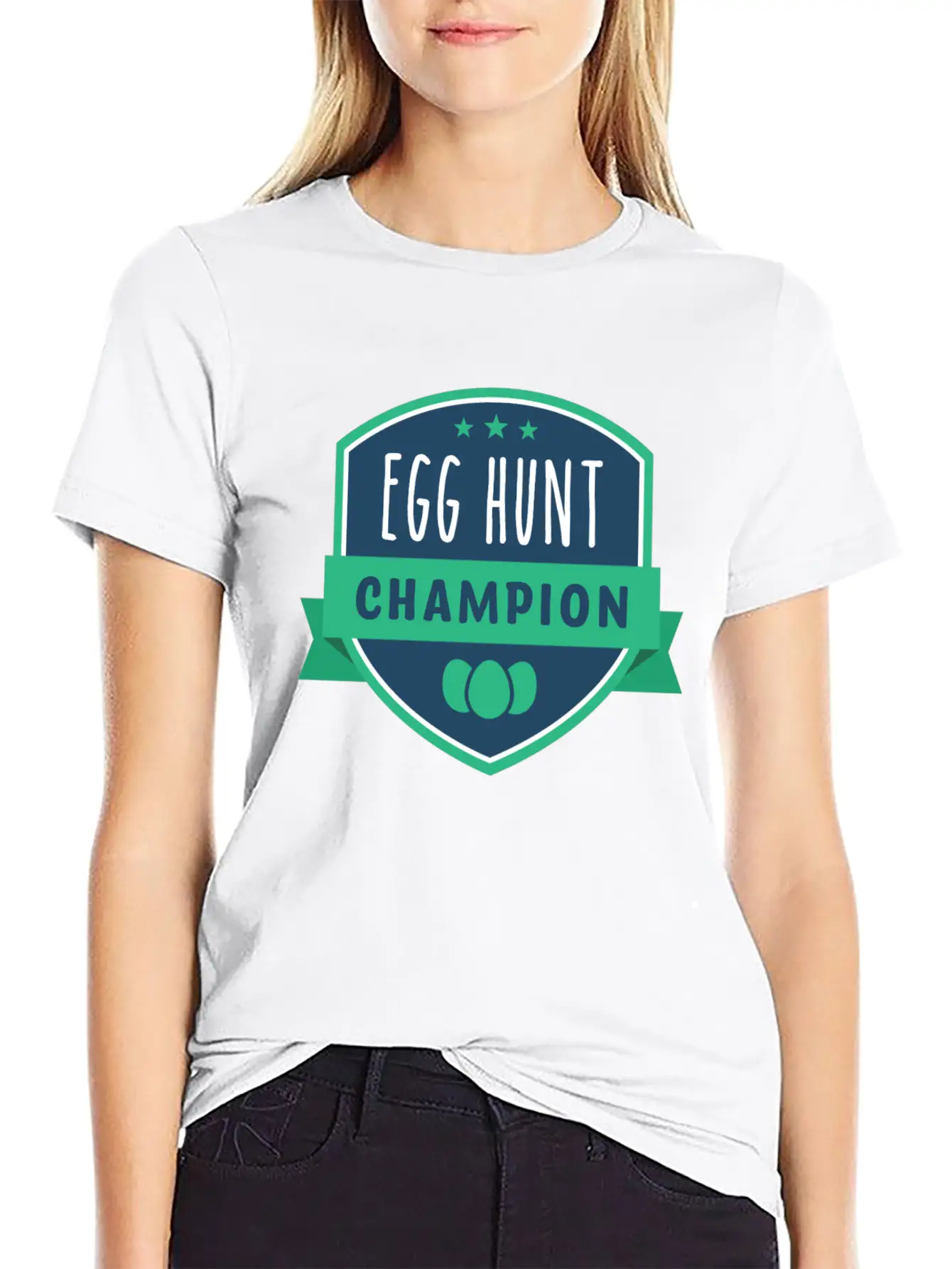 Egg Hunt Competition Unisex Casual T-Shirt – Clean Design For Daily Comfort
