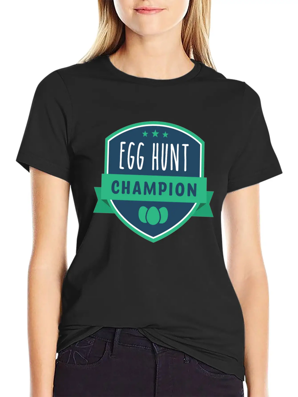 Egg Hunt Competition Unisex Casual T-Shirt – Clean Design For Daily Comfort