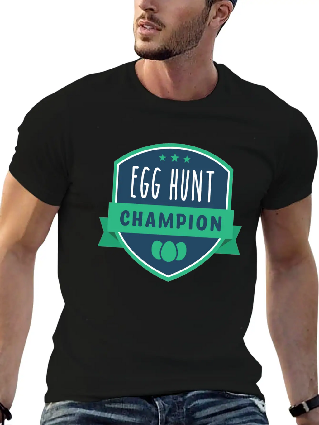 Egg Hunt Competition Unisex Casual T-Shirt – Clean Design For Daily Comfort