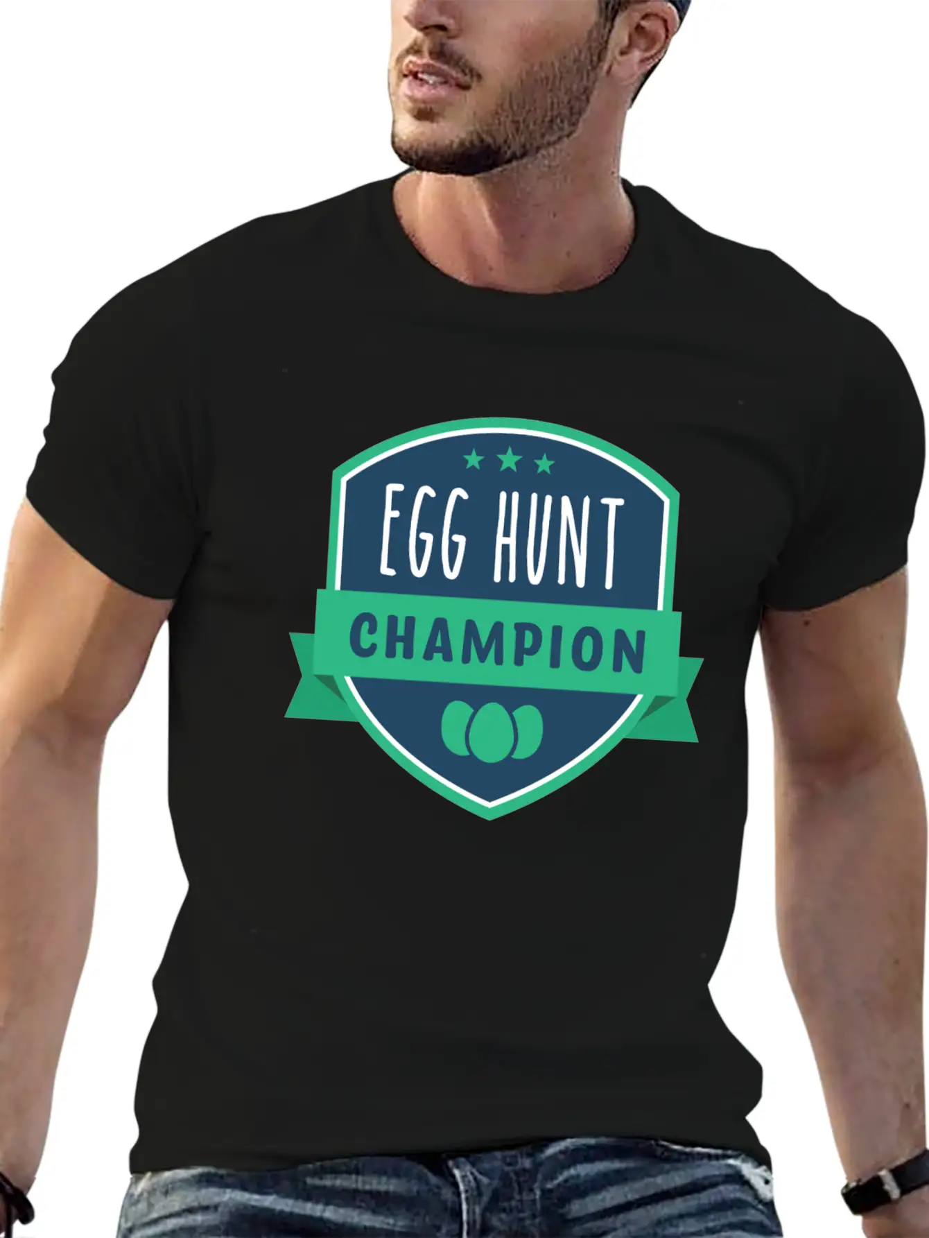 Egg Hunt Competition Unisex Casual T-Shirt – Clean Design For Daily Comfort