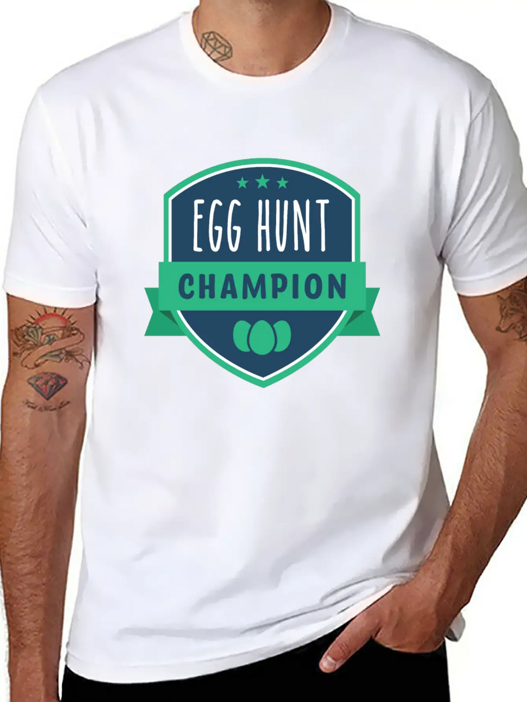 Egg Hunt Competition Unisex Casual T-Shirt – Clean Design For Daily Comfort