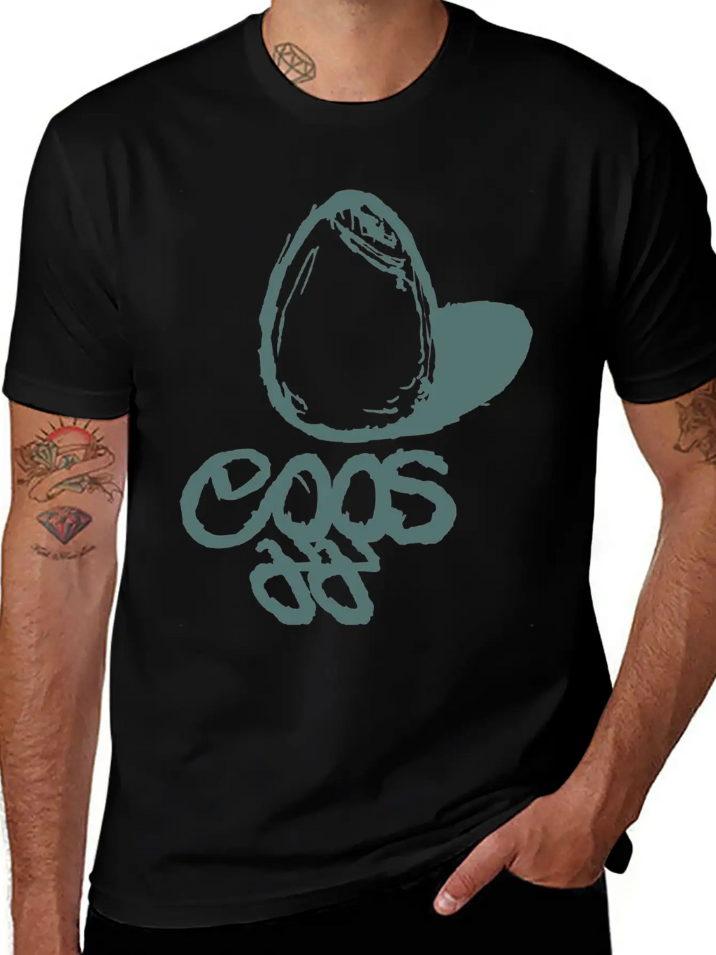 Eggs Art Breathable Soft Cotton T-Shirt – Timeless Casual Look