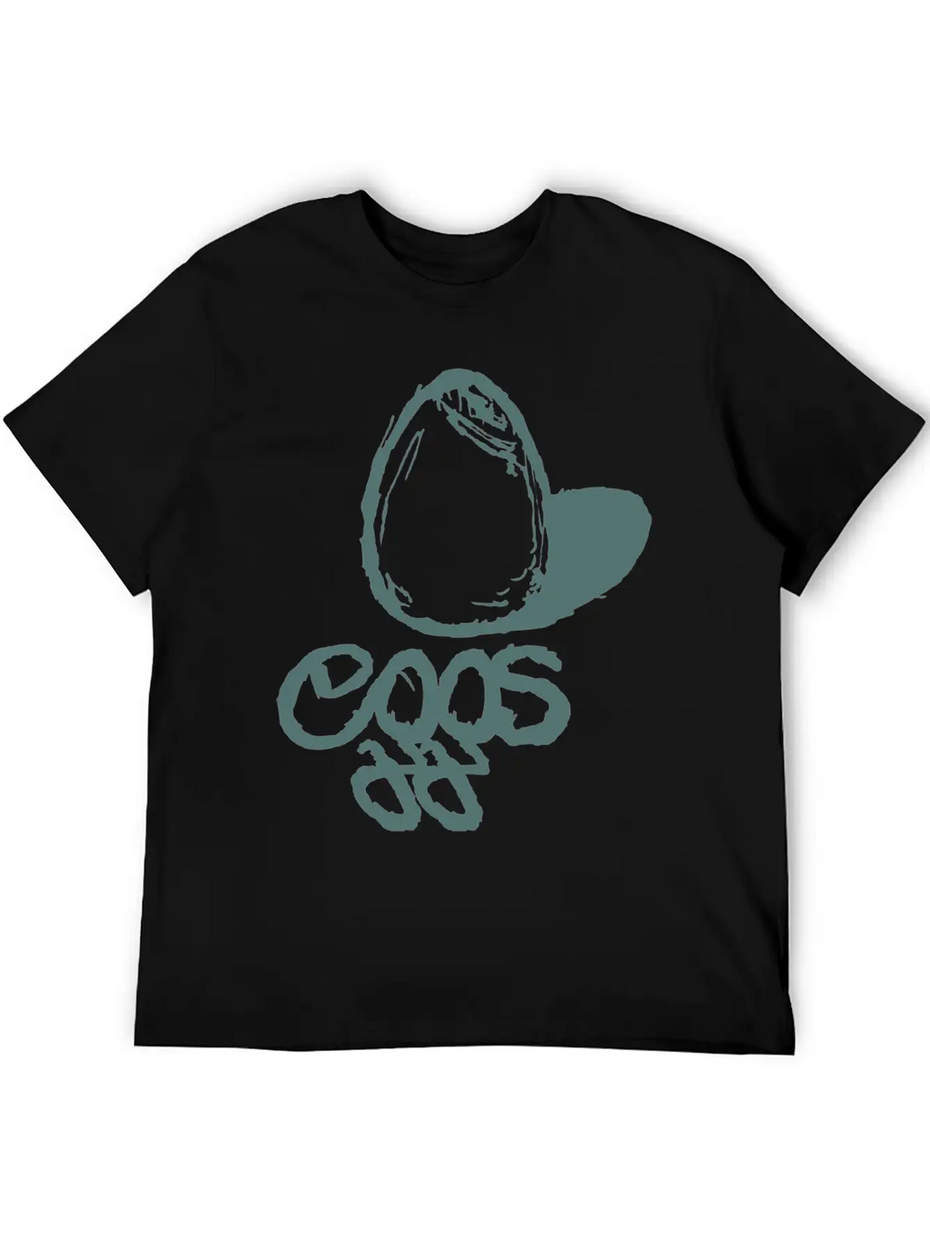 Eggs Art Breathable Soft Cotton T-Shirt – Timeless Casual Look
