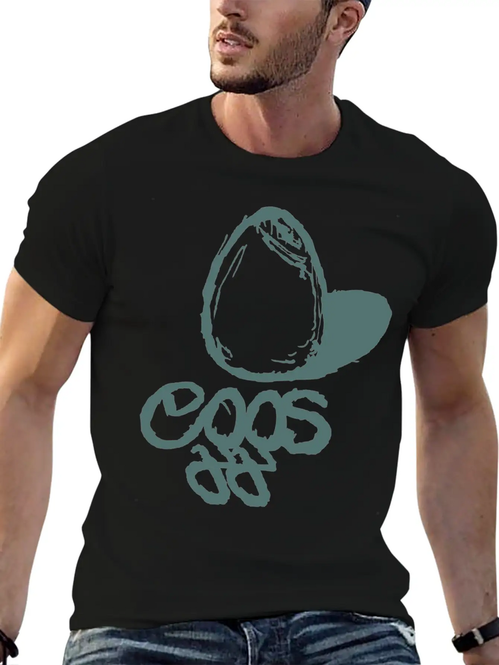 Eggs Art Breathable Soft Cotton T-Shirt – Timeless Casual Look