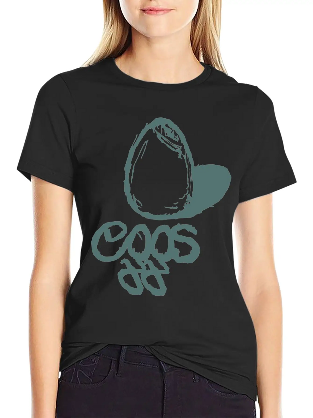 Eggs Art Breathable Soft Cotton T-Shirt – Timeless Casual Look