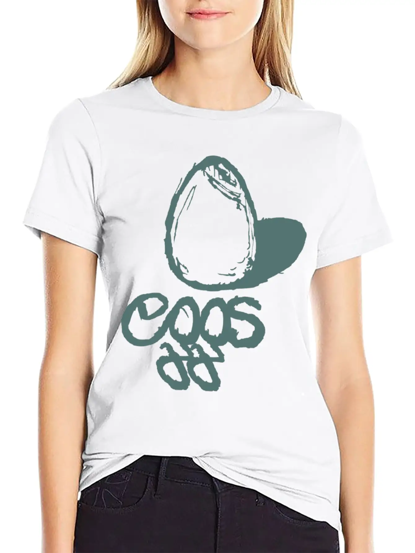 Eggs Art Breathable Soft Cotton T-Shirt – Timeless Casual Look