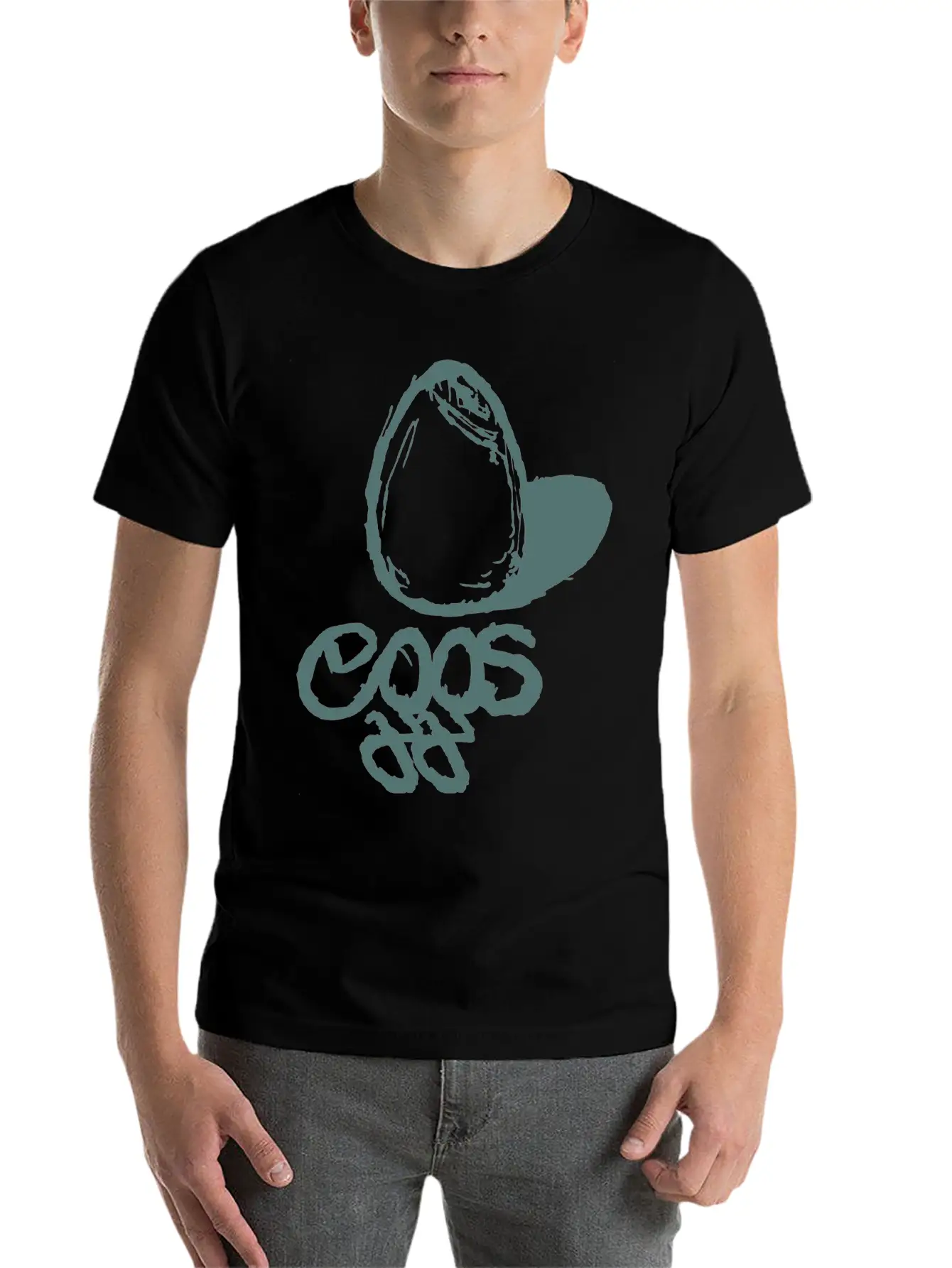 Eggs Art Breathable Soft Cotton T-Shirt – Timeless Casual Look