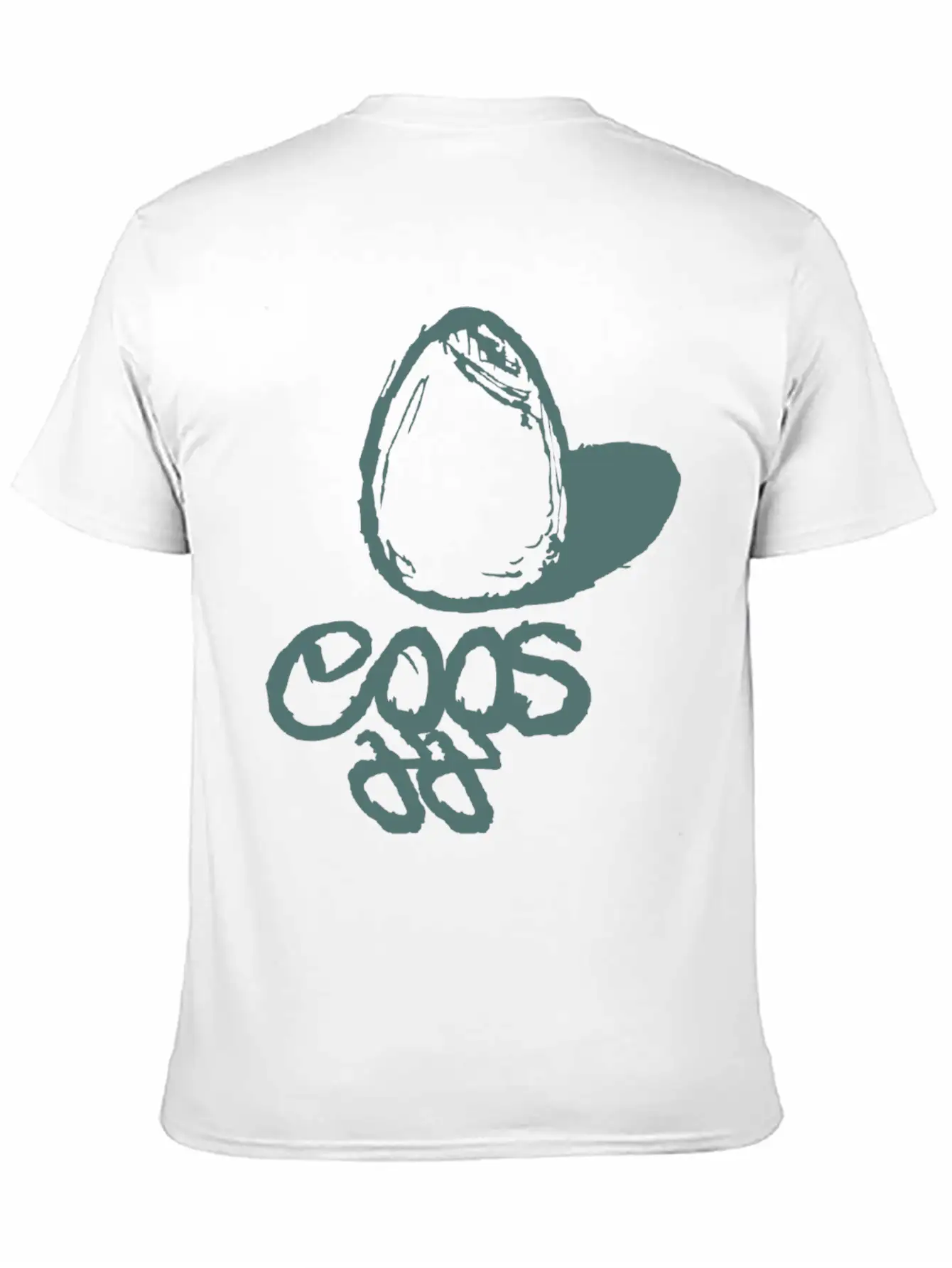Eggs Art Breathable Soft Cotton T-Shirt – Timeless Casual Look