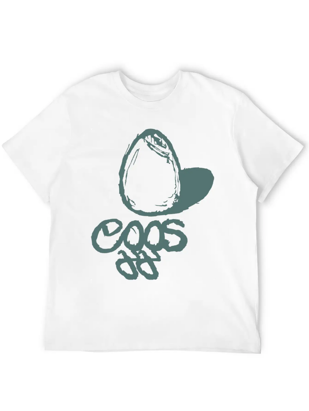 Eggs Art Breathable Soft Cotton T-Shirt – Timeless Casual Look