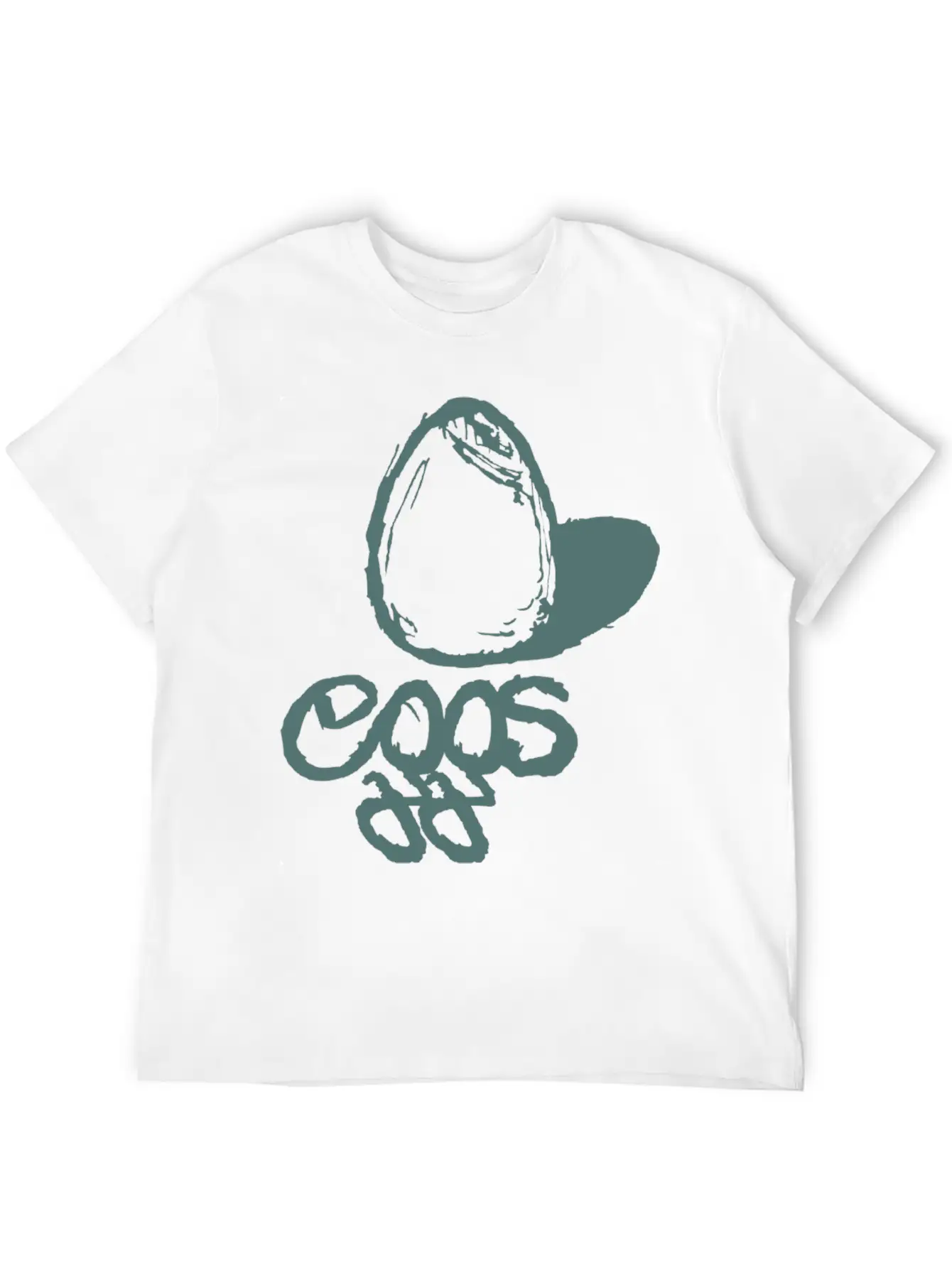 Eggs Art Breathable Soft Cotton T-Shirt – Timeless Casual Look