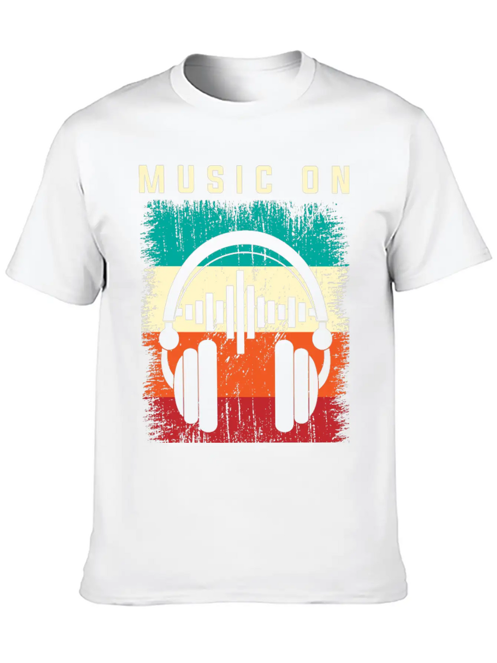 EGOSKiLL 2023 Music On World Off Unisex Casual T-Shirt – Clean Design For Daily Comfort