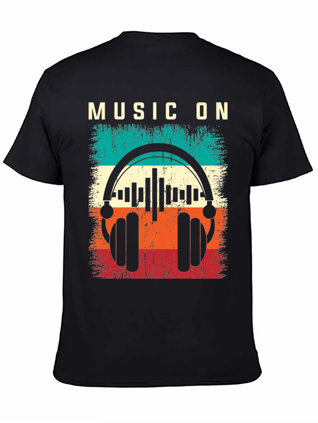 EGOSKiLL 2023 Music On World Off Unisex Casual T-Shirt – Clean Design For Daily Comfort