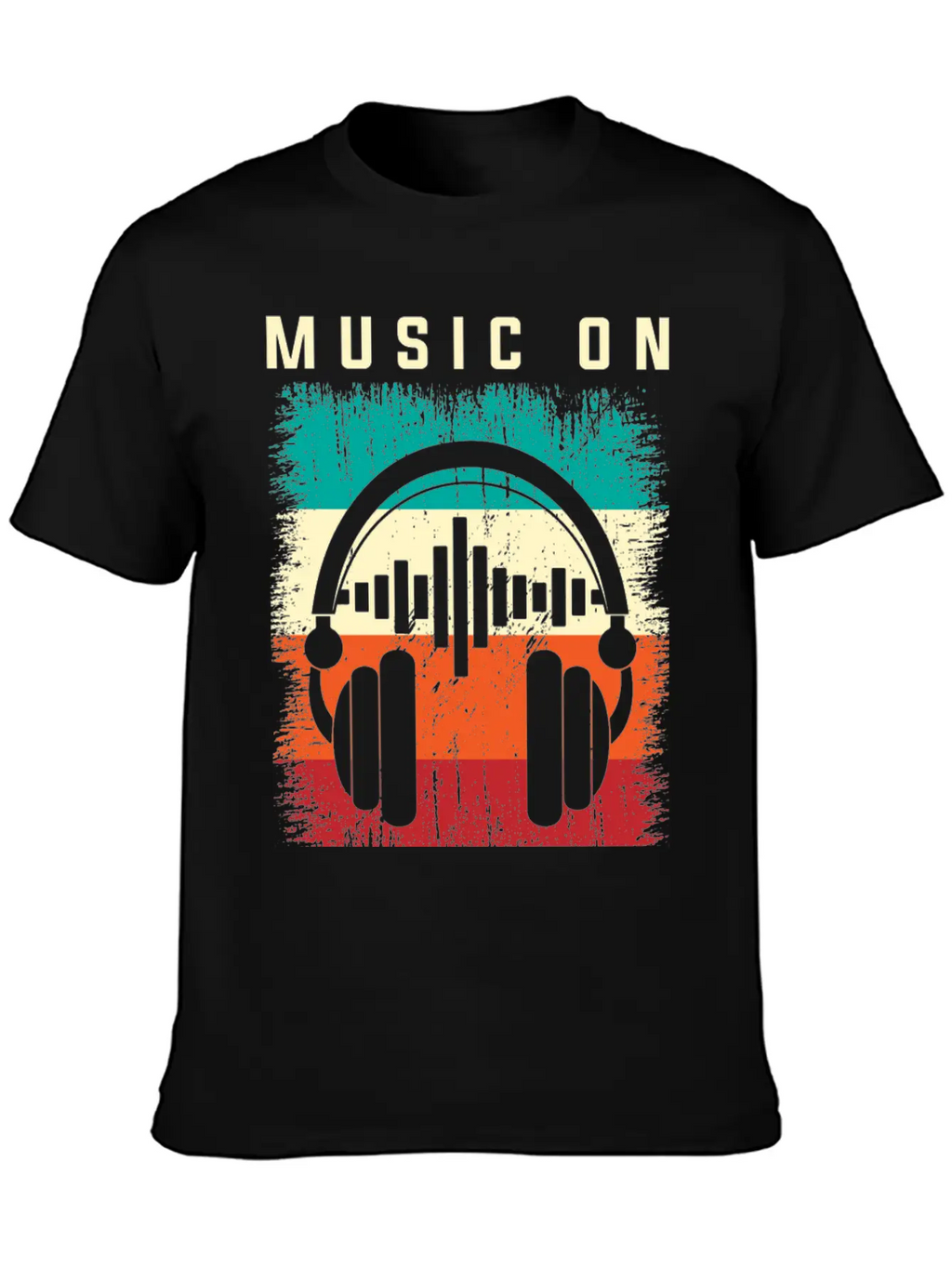 EGOSKiLL 2023 Music On World Off Unisex Casual T-Shirt – Clean Design For Daily Comfort