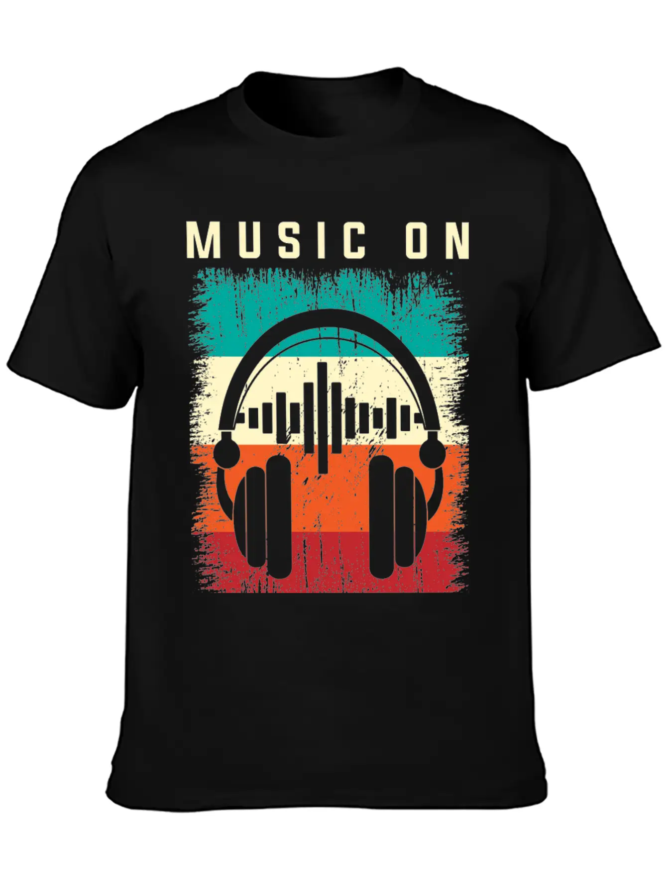 EGOSKiLL 2023 Music On World Off Unisex Casual T-Shirt – Clean Design For Daily Comfort