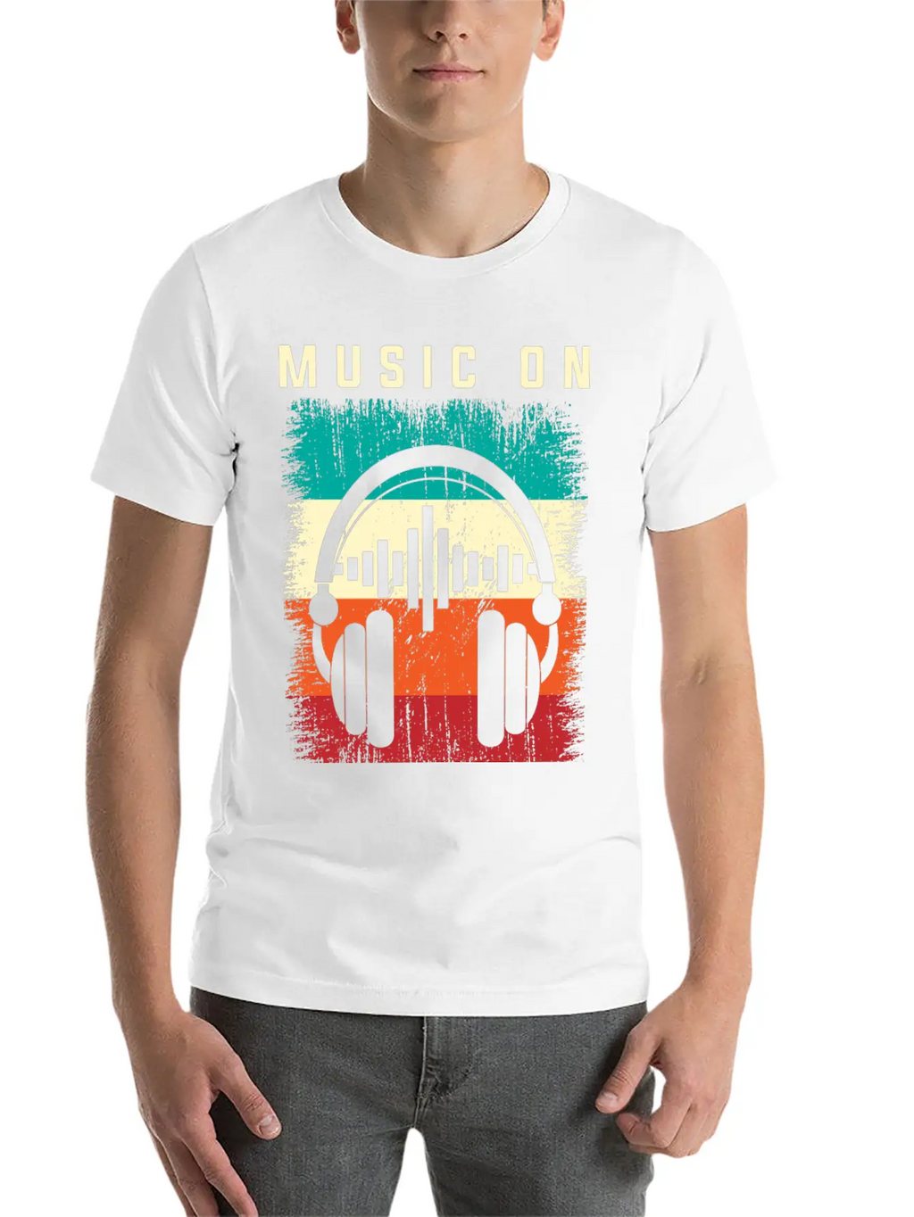 EGOSKiLL 2023 Music On World Off Unisex Casual T-Shirt – Clean Design For Daily Comfort