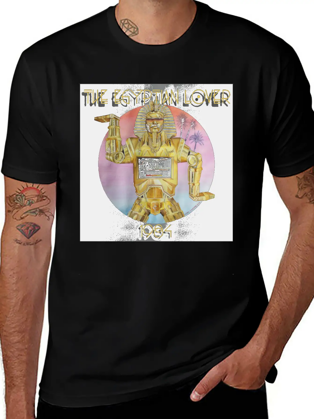 Egyptian Lover 1984 Album Cover Unisex Casual T-Shirt – Clean Design For Daily Comfort