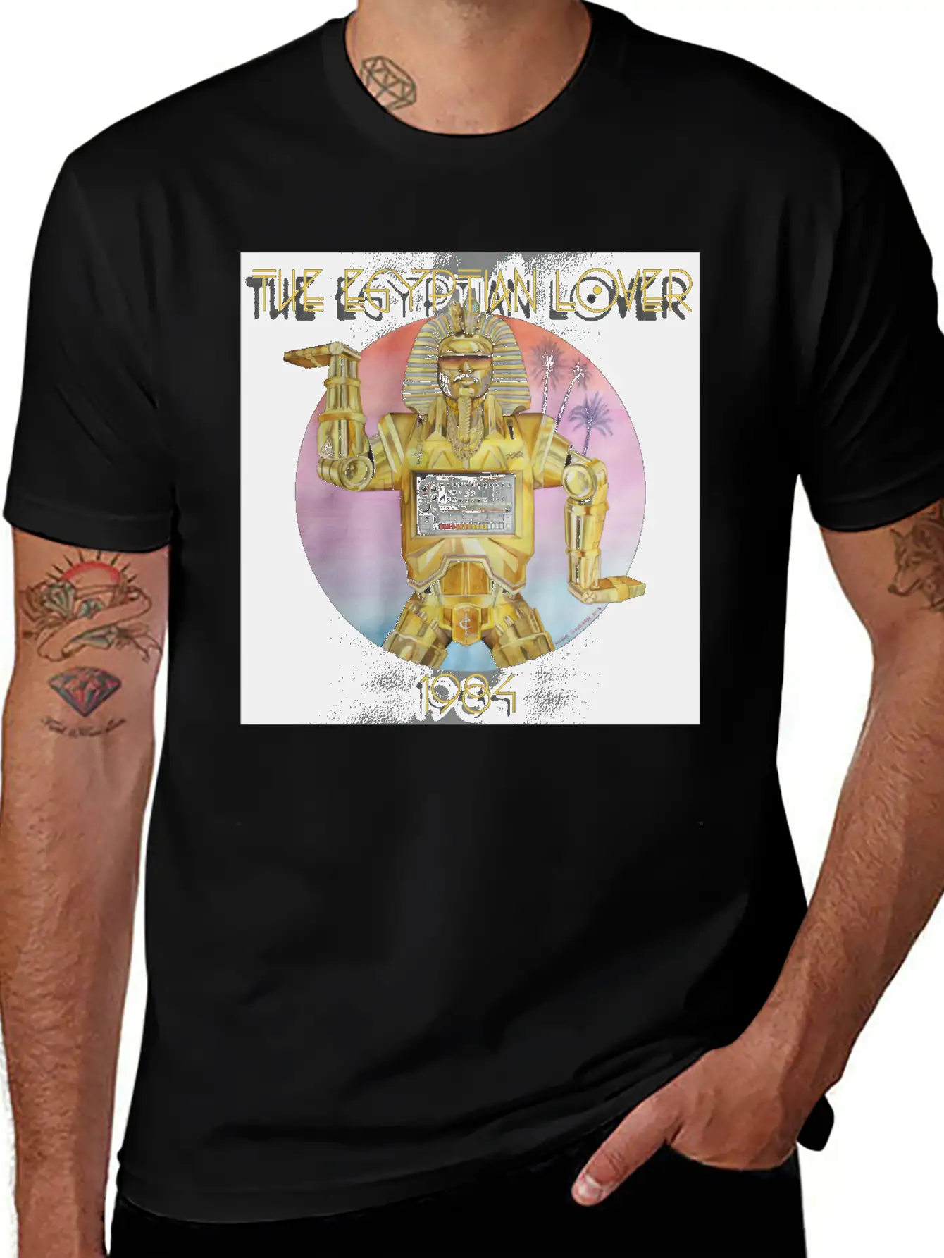 Egyptian Lover 1984 Album Cover Unisex Casual T-Shirt – Clean Design For Daily Comfort