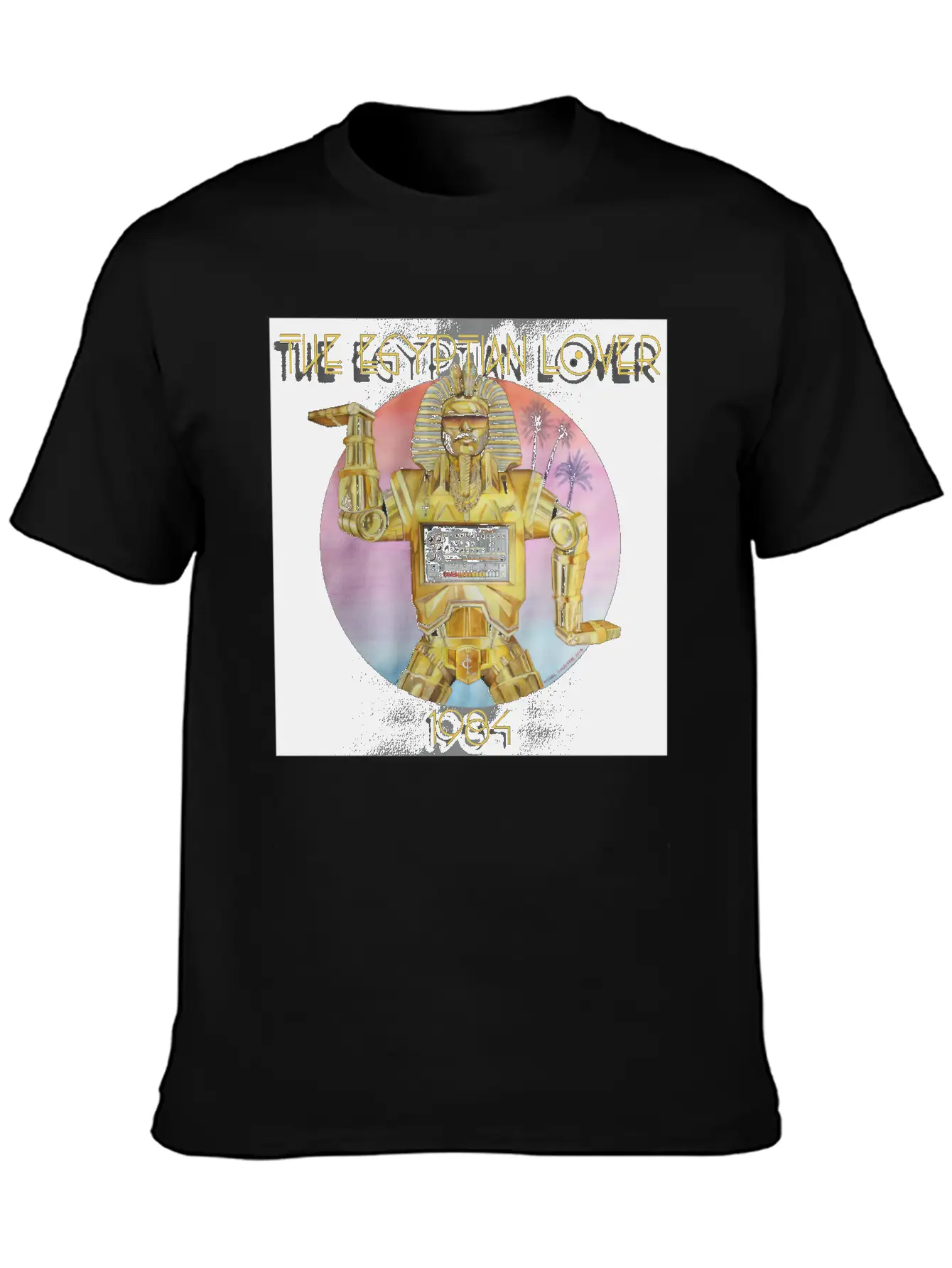 Egyptian Lover 1984 Album Cover Unisex Casual T-Shirt – Clean Design For Daily Comfort