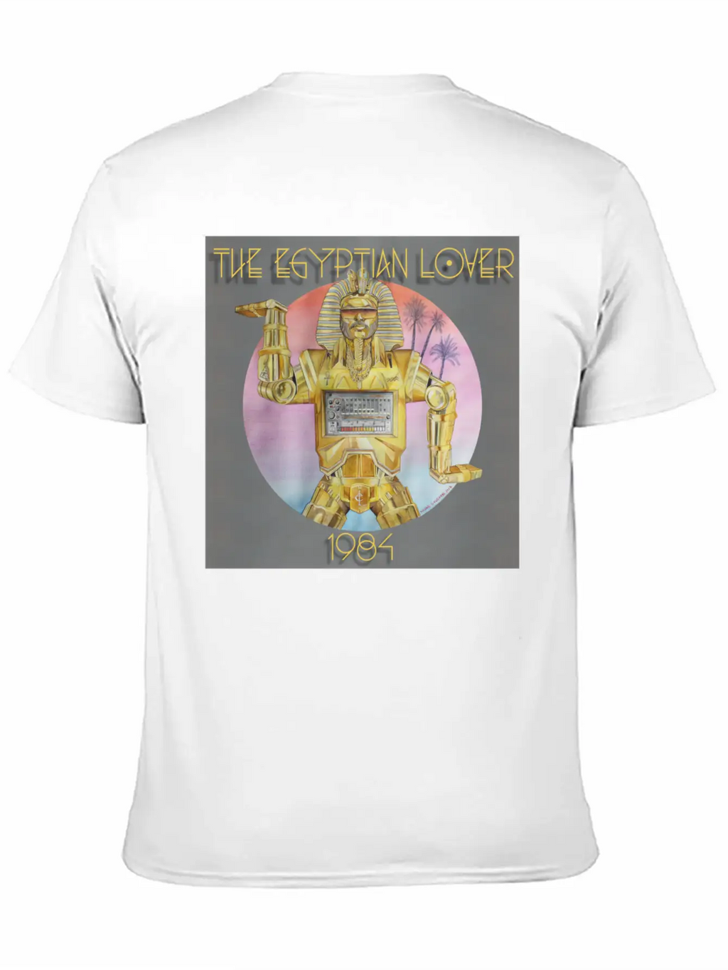 Egyptian Lover 1984 Album Cover Unisex Casual T-Shirt – Clean Design For Daily Comfort