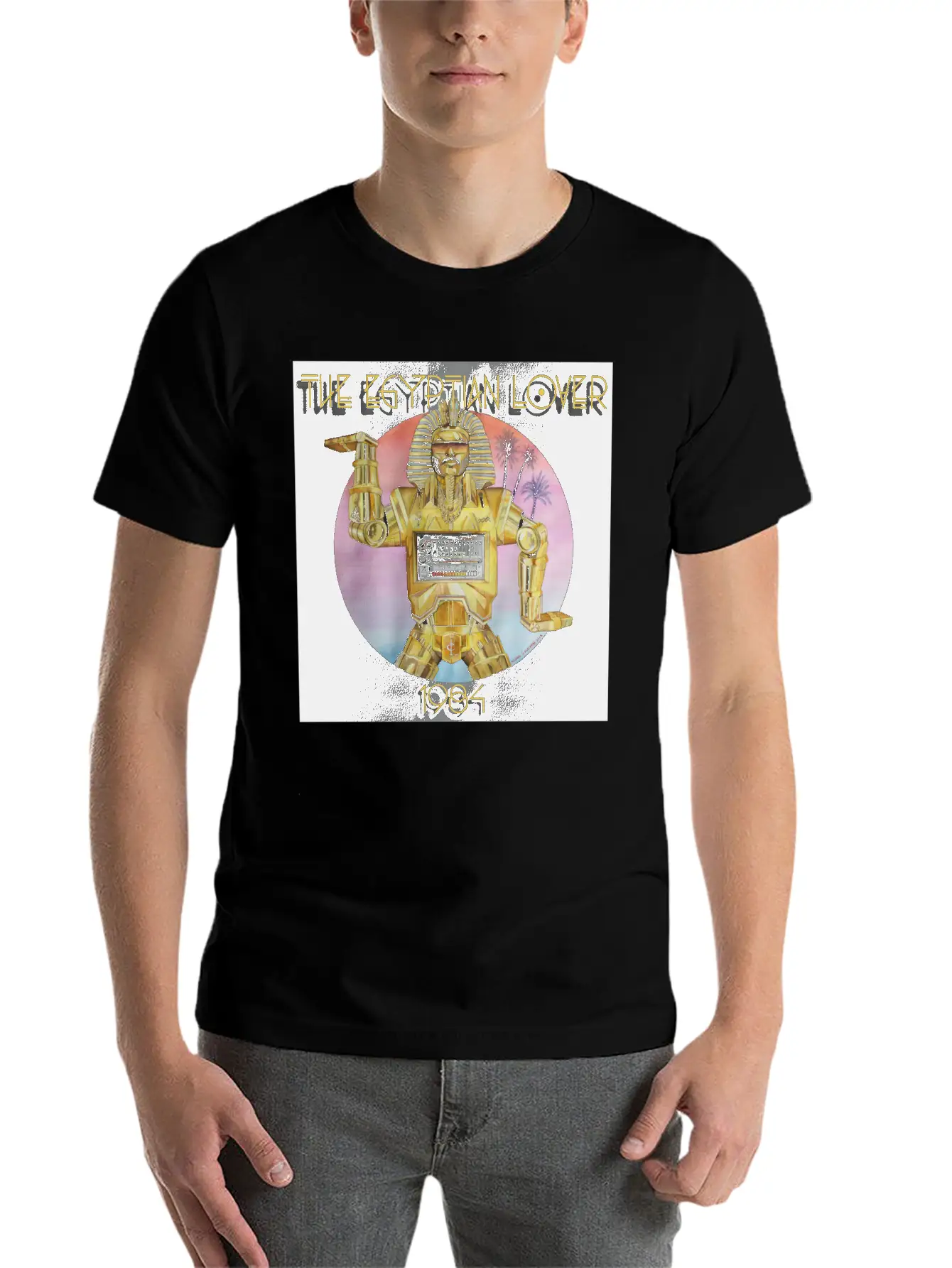 Egyptian Lover 1984 Album Cover Unisex Casual T-Shirt – Clean Design For Daily Comfort