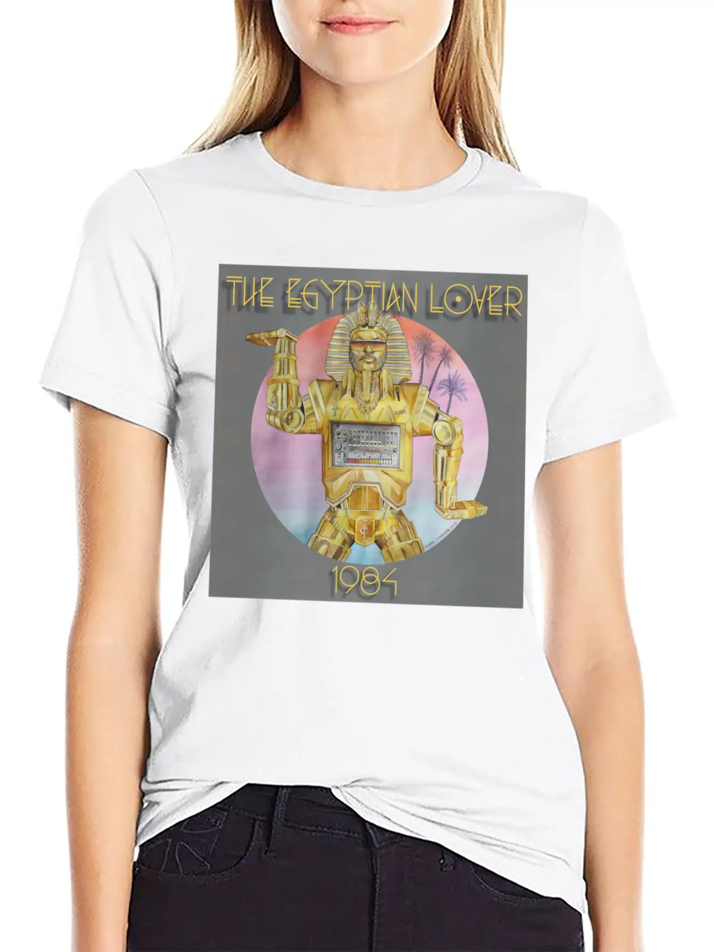 Egyptian Lover 1984 Album Cover Unisex Casual T-Shirt – Clean Design For Daily Comfort