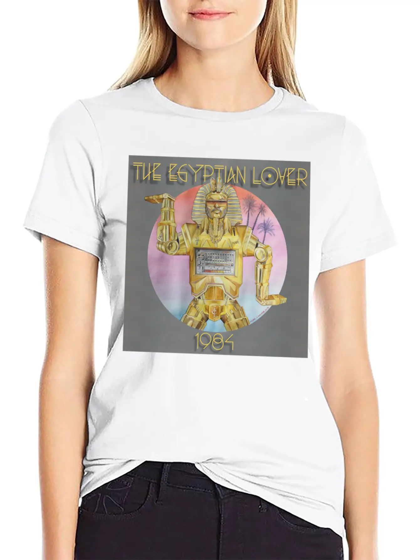 Egyptian Lover 1984 Album Cover Unisex Casual T-Shirt – Clean Design For Daily Comfort