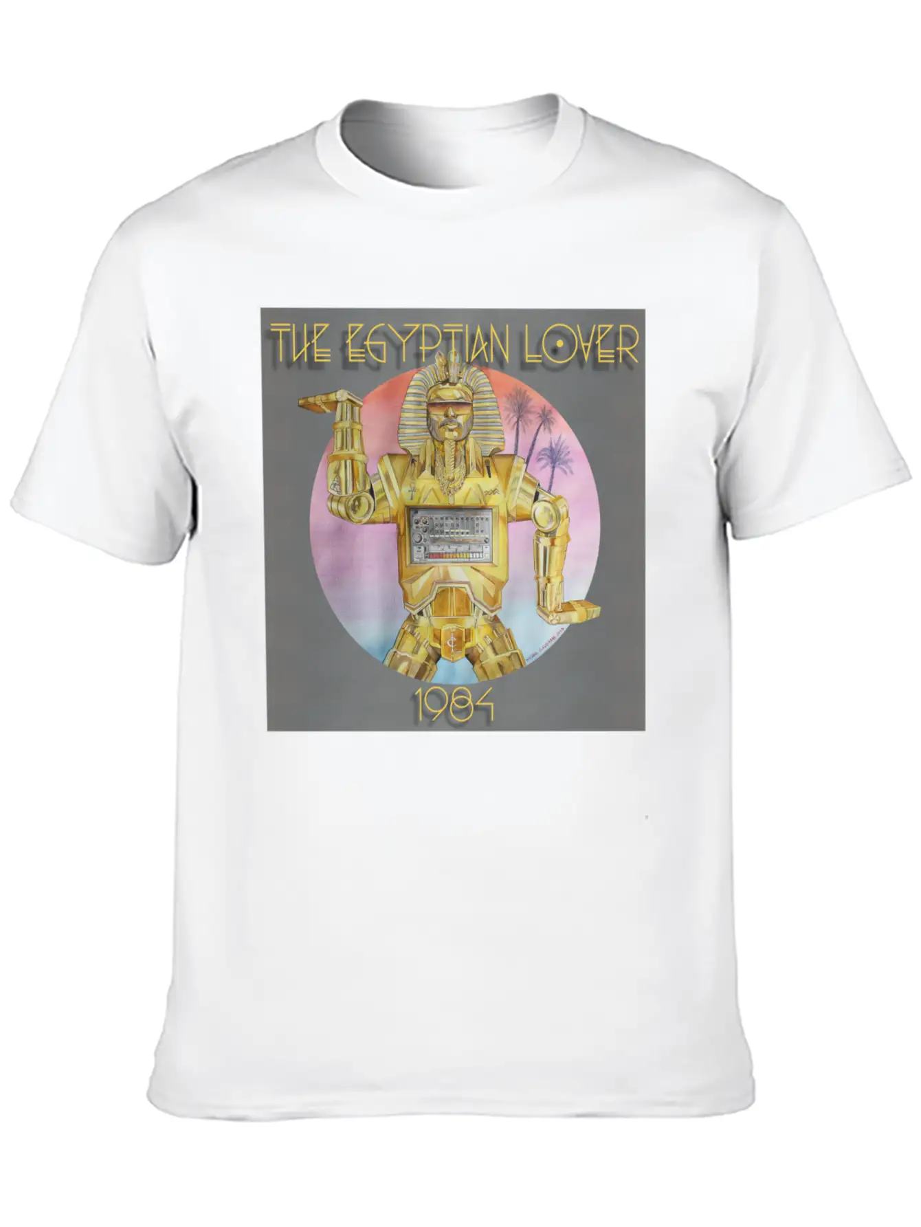 Egyptian Lover 1984 Album Cover Unisex Casual T-Shirt – Clean Design For Daily Comfort