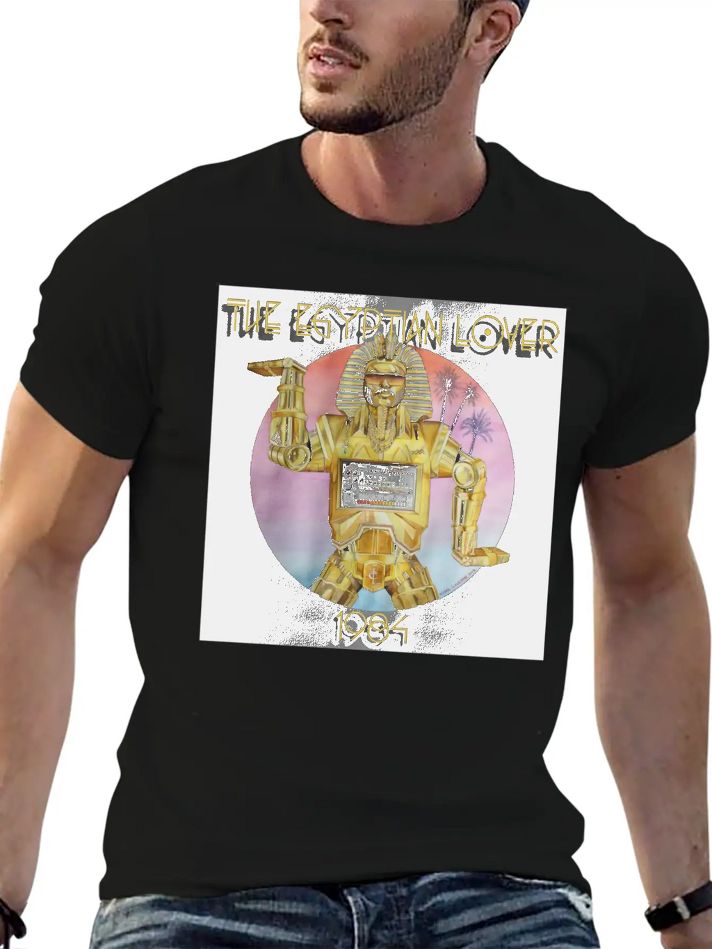 Egyptian Lover 1984 Album Cover Unisex Casual T-Shirt – Clean Design For Daily Comfort