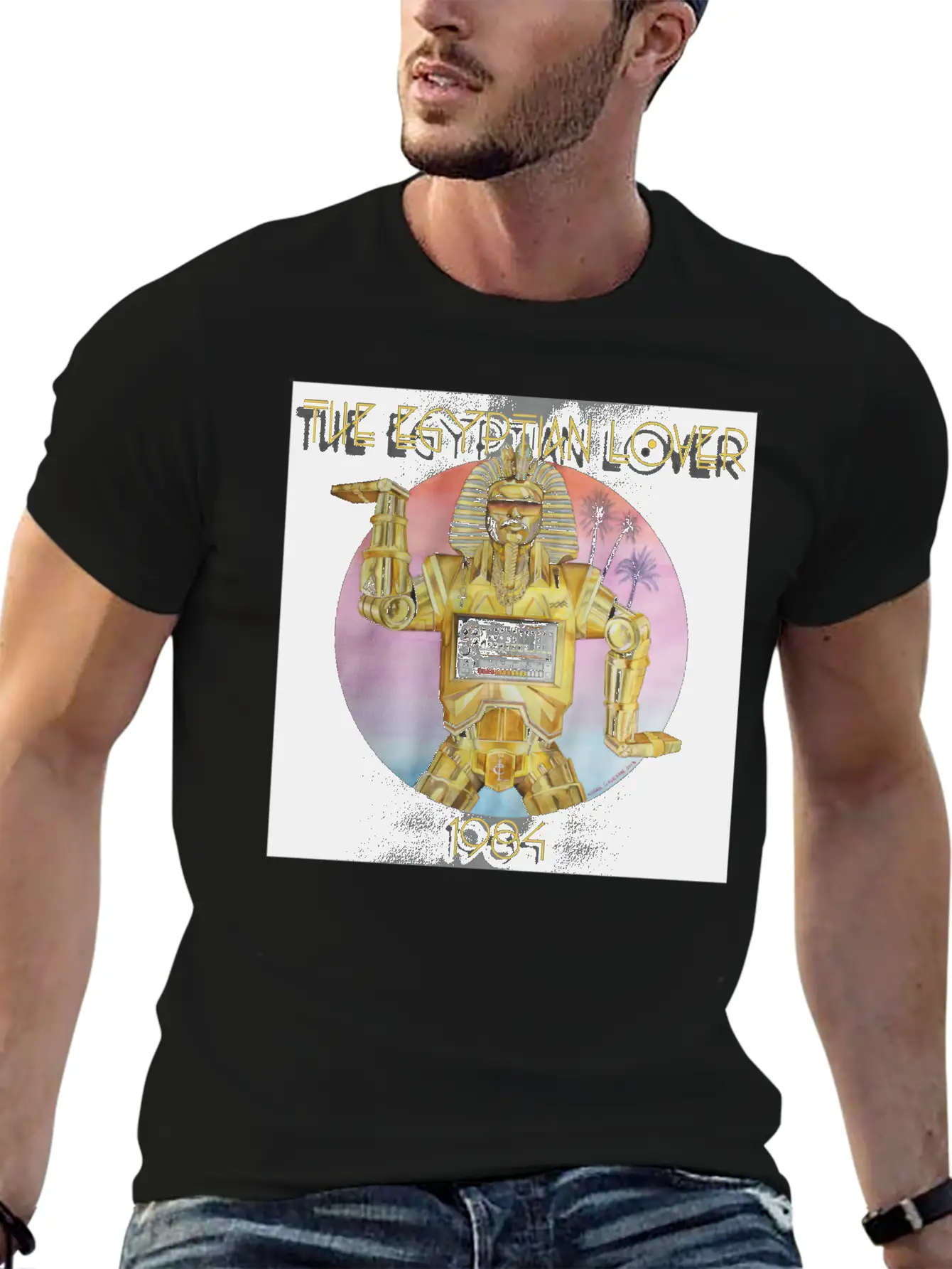 Egyptian Lover 1984 Album Cover Unisex Casual T-Shirt – Clean Design For Daily Comfort