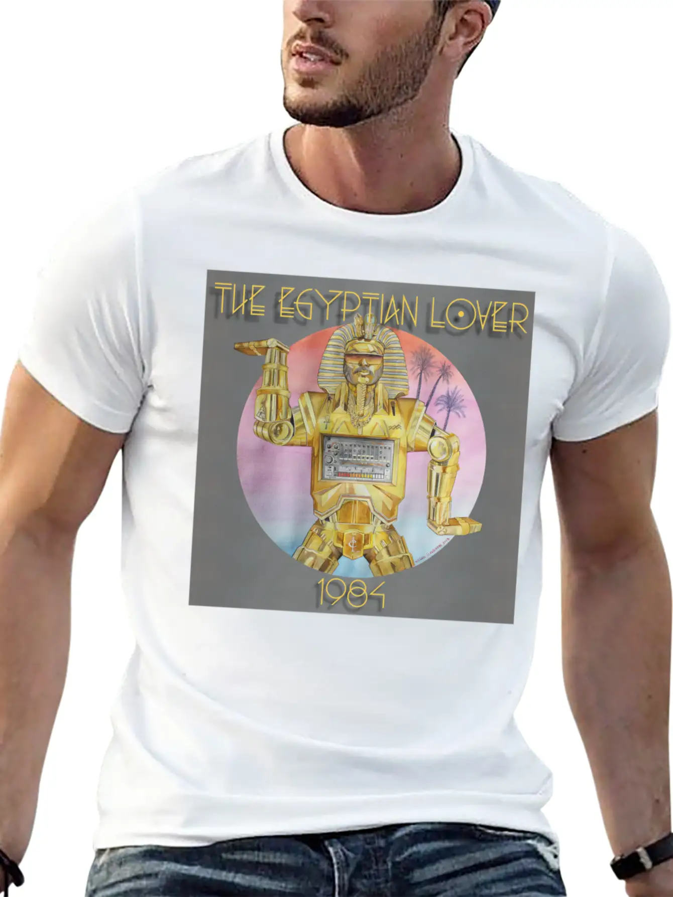 Egyptian Lover 1984 Album Cover Unisex Casual T-Shirt – Clean Design For Daily Comfort