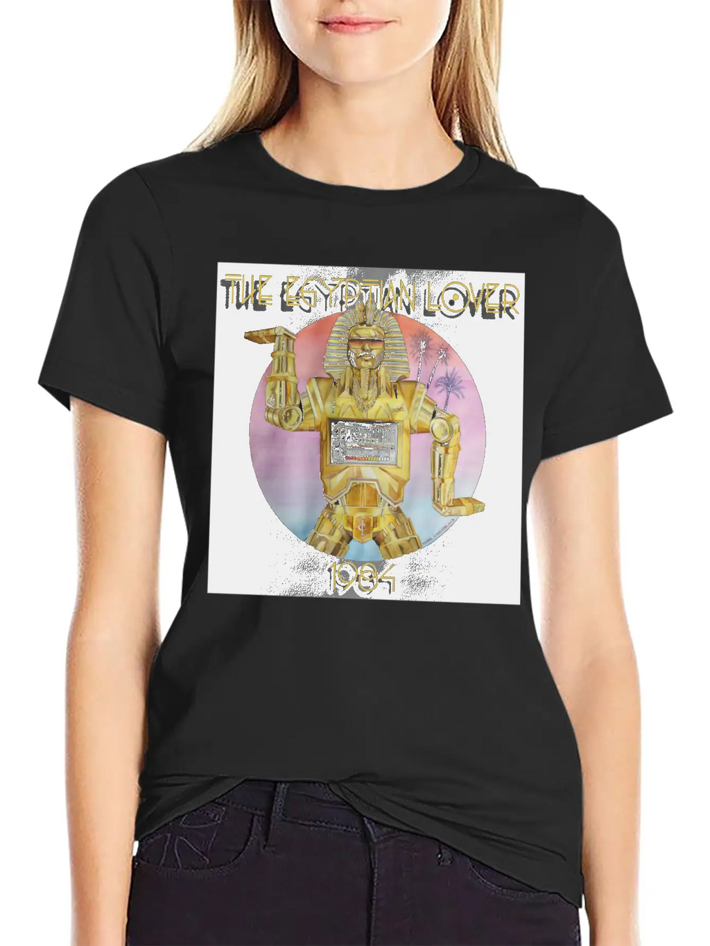 Egyptian Lover 1984 Album Cover Unisex Casual T-Shirt – Clean Design For Daily Comfort
