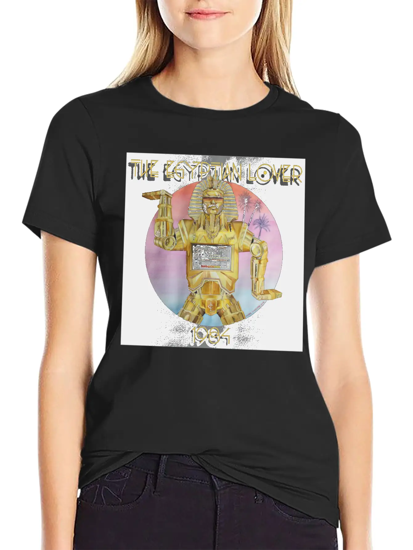 Egyptian Lover 1984 Album Cover Unisex Casual T-Shirt – Clean Design For Daily Comfort
