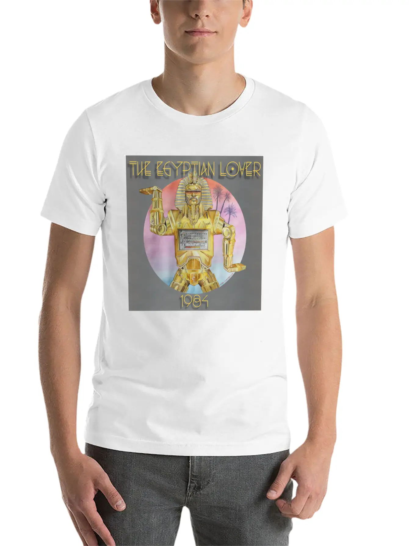 Egyptian Lover 1984 Album Cover Unisex Casual T-Shirt – Clean Design For Daily Comfort
