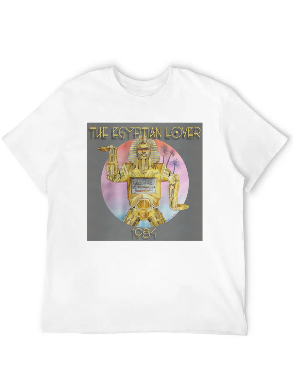 Egyptian Lover 1984 Album Cover Unisex Casual T-Shirt – Clean Design For Daily Comfort