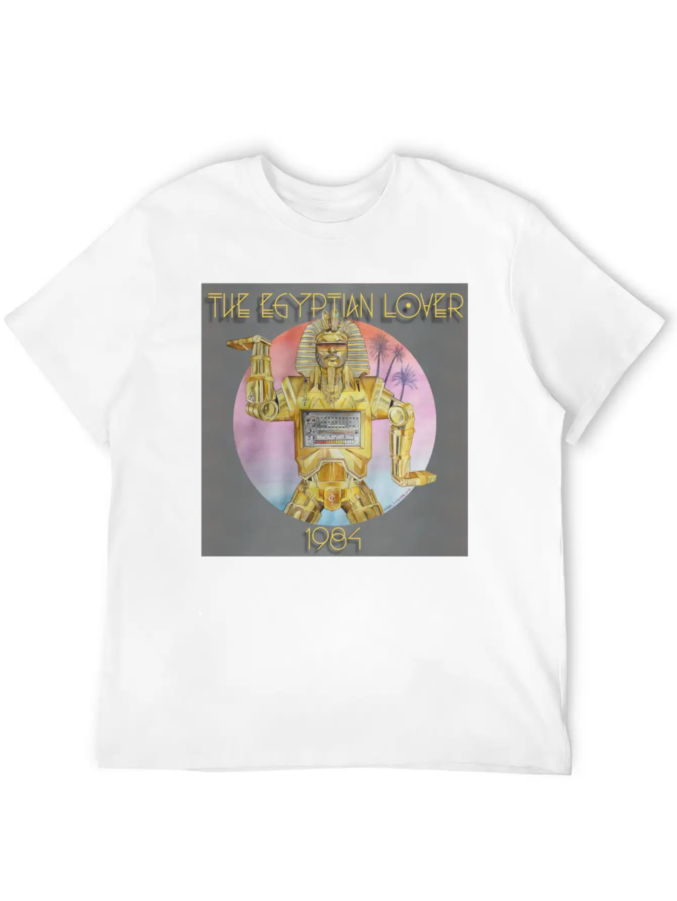 Egyptian Lover 1984 Album Cover Unisex Casual T-Shirt – Clean Design For Daily Comfort