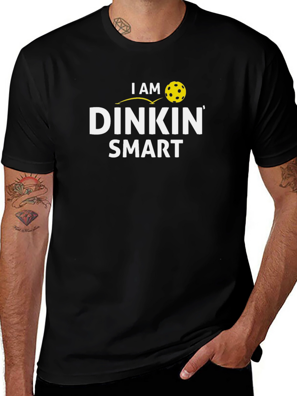 I Am Dinkin Smart T-Shirt - Pickleball Apparel