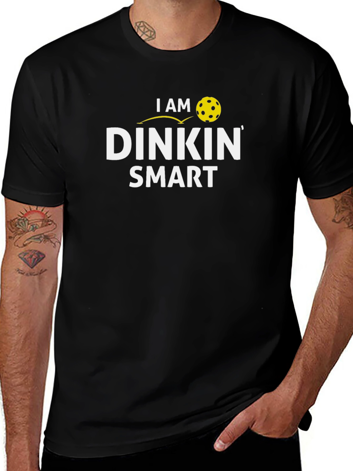 I Am Dinkin Smart T-Shirt - Pickleball Apparel